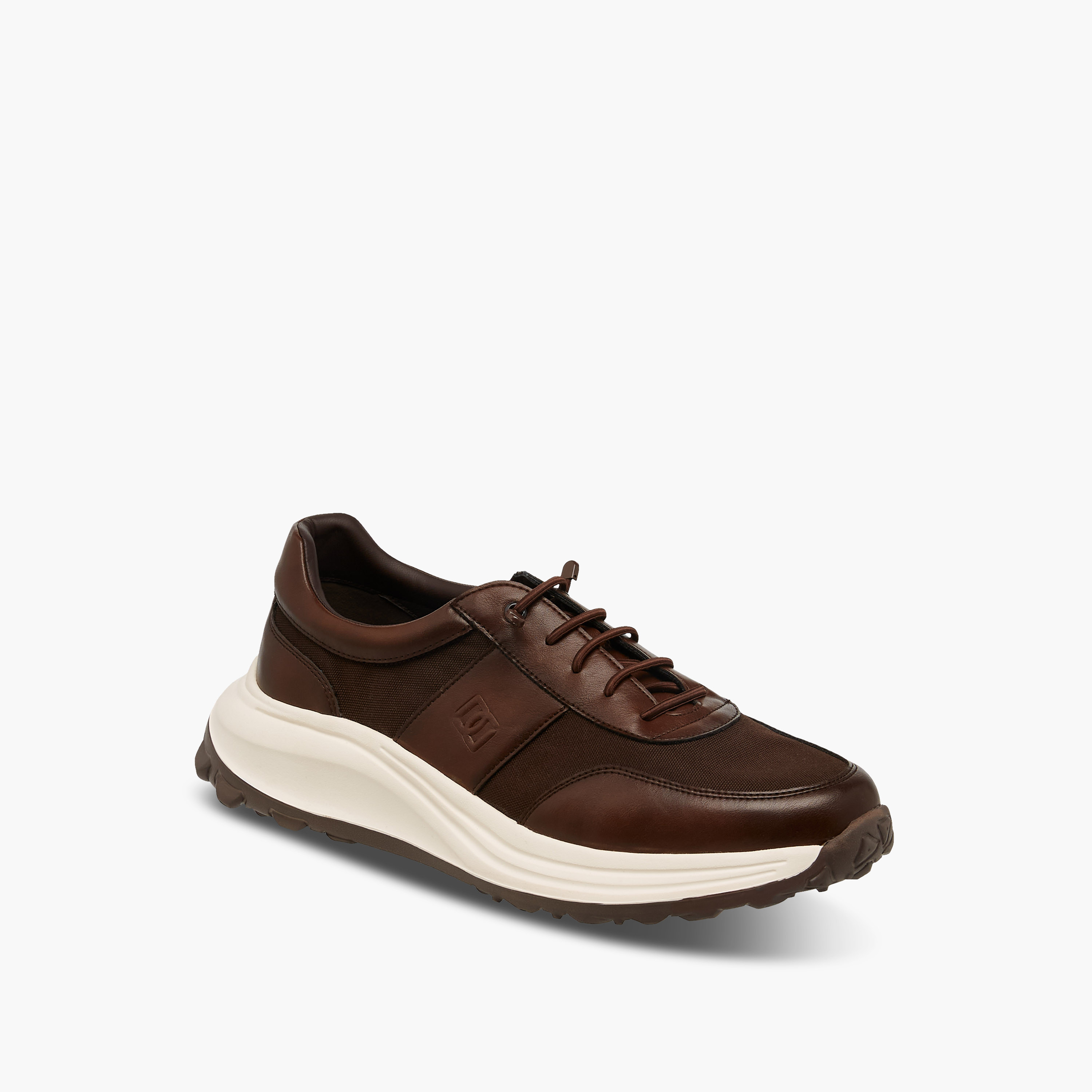 Duchini Men's Panelled Lace-Up Sneakers-men-shoes-sneakers-image-2