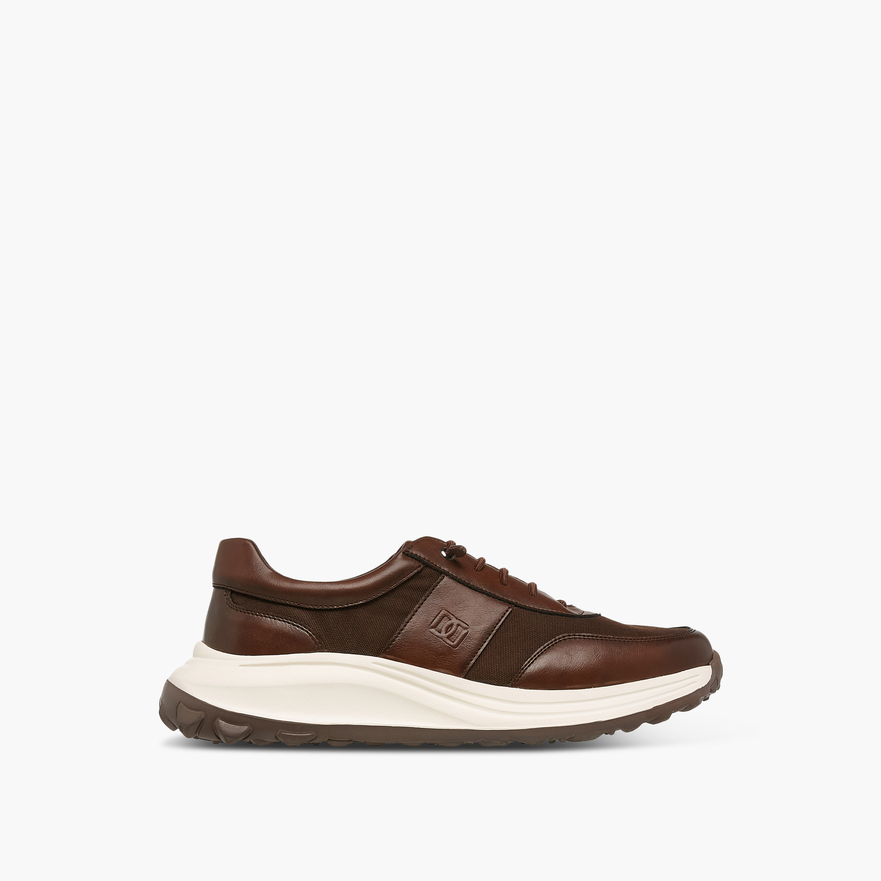 Duchini Men's Panelled Lace-Up Sneakers-men-shoes-sneakers-image-3