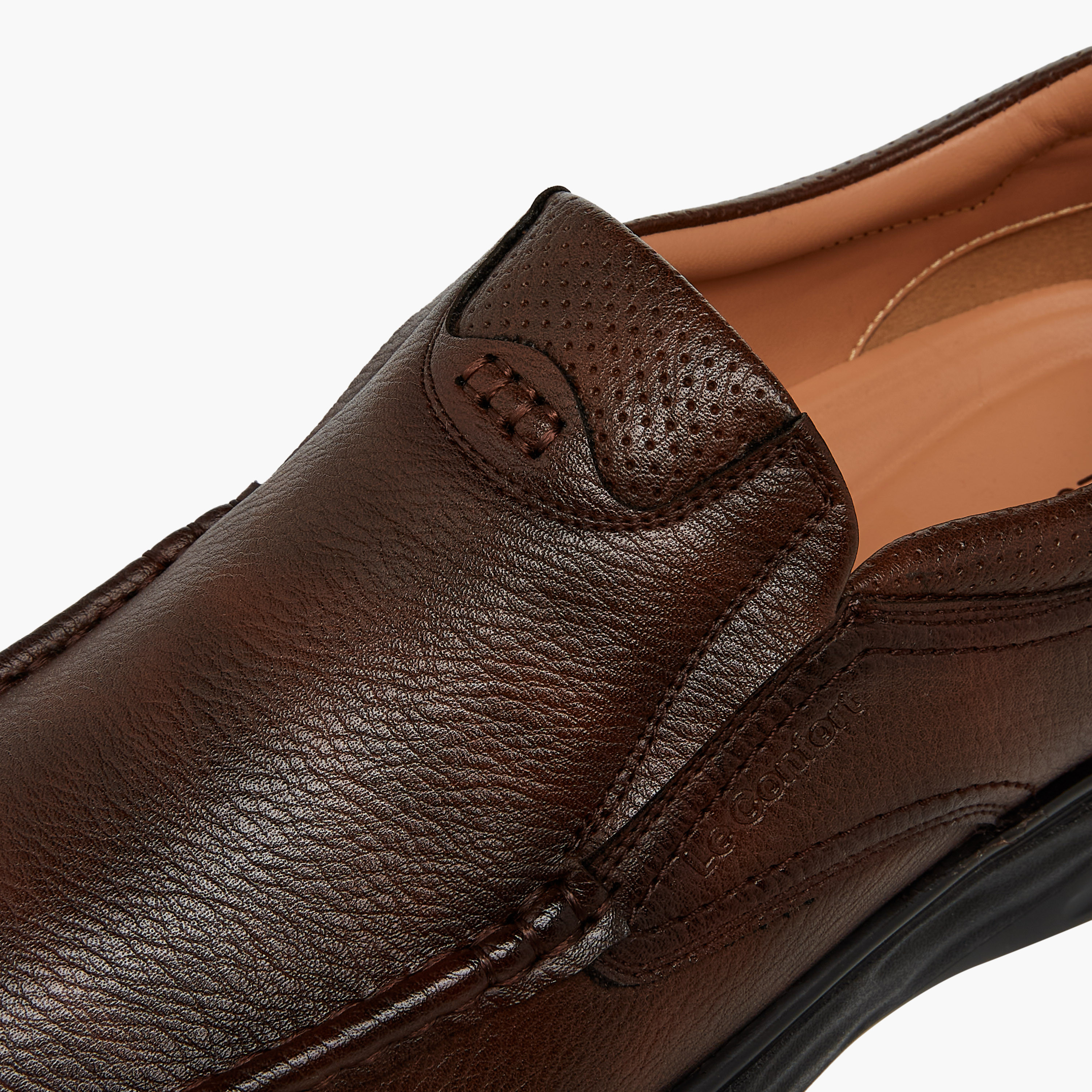 Le Confort Textured Slip-On Comfort Loafers-men-shoes-loafersandmoccasins-image-4