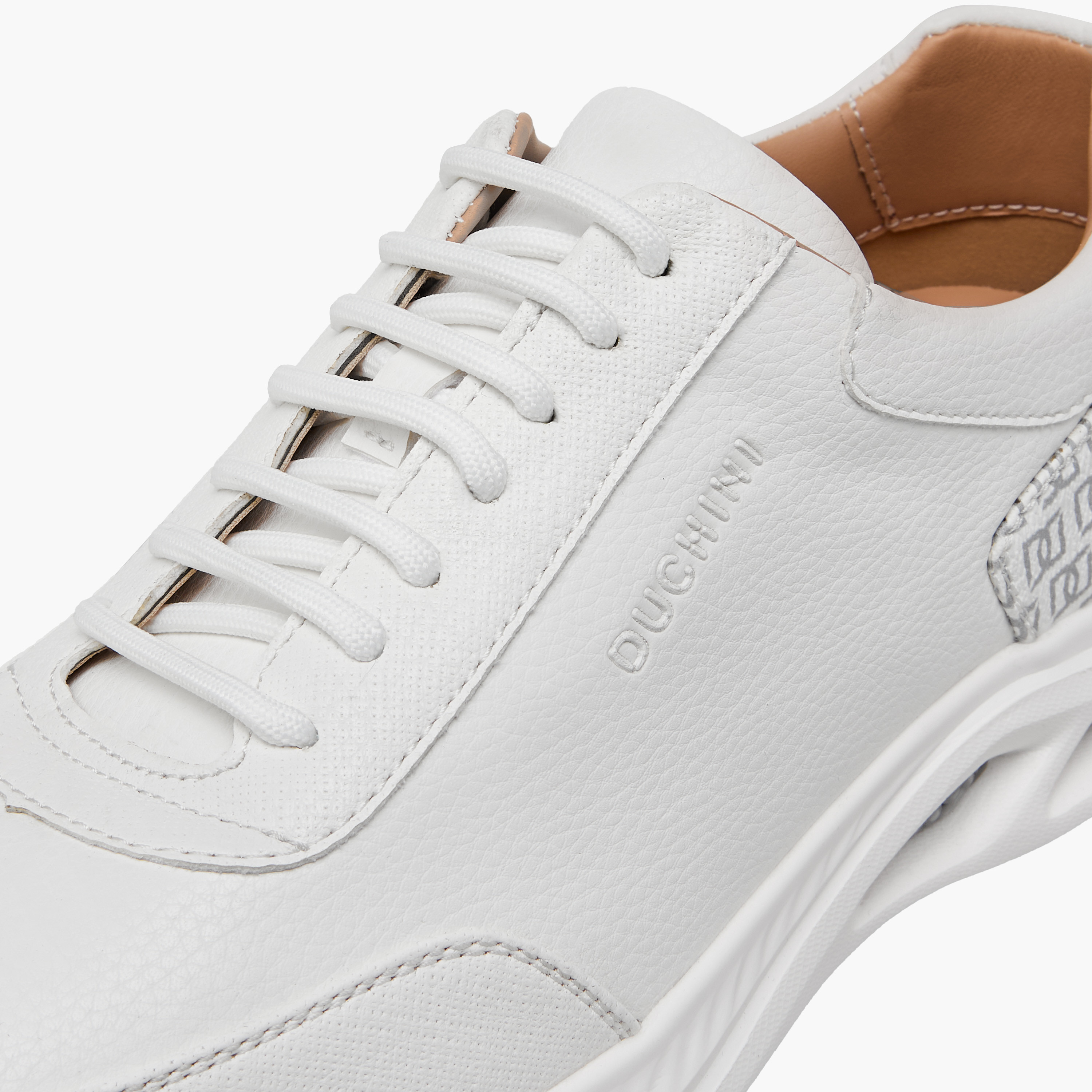 Duchini Men's Monogram Print Lace-Up Sneakers-men-shoes-sneakers-image-4