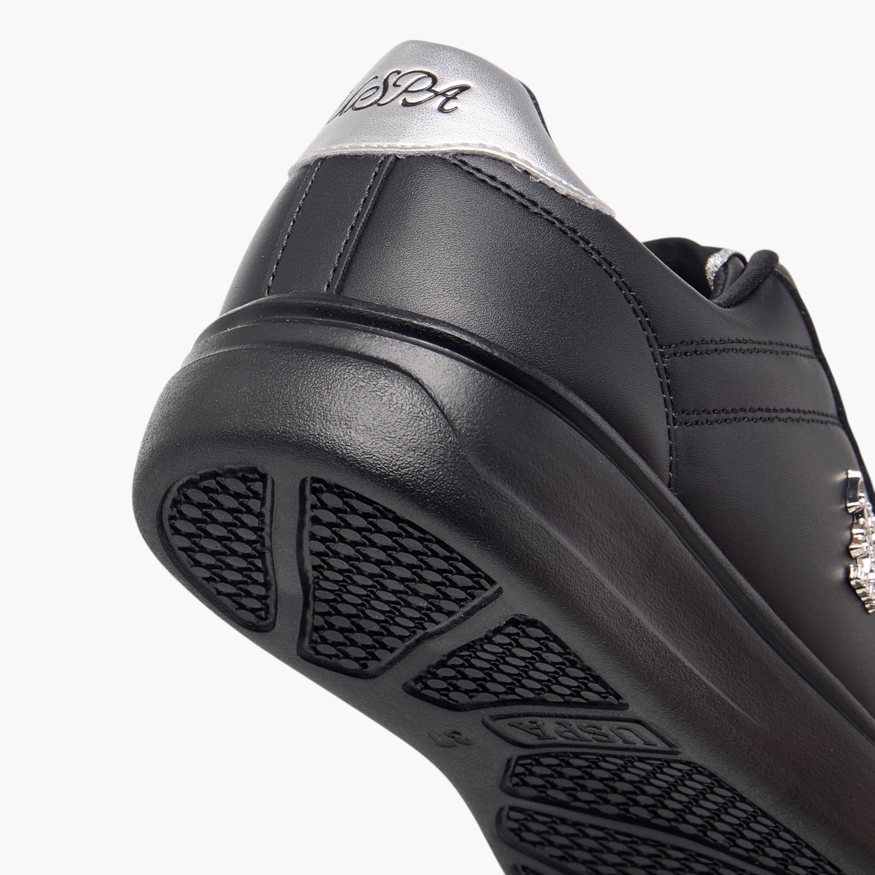 U.S. Polo Assn Women's Logo Detail Sneakers with Lace-Up Closure-women-shoes-sneakers-image-5