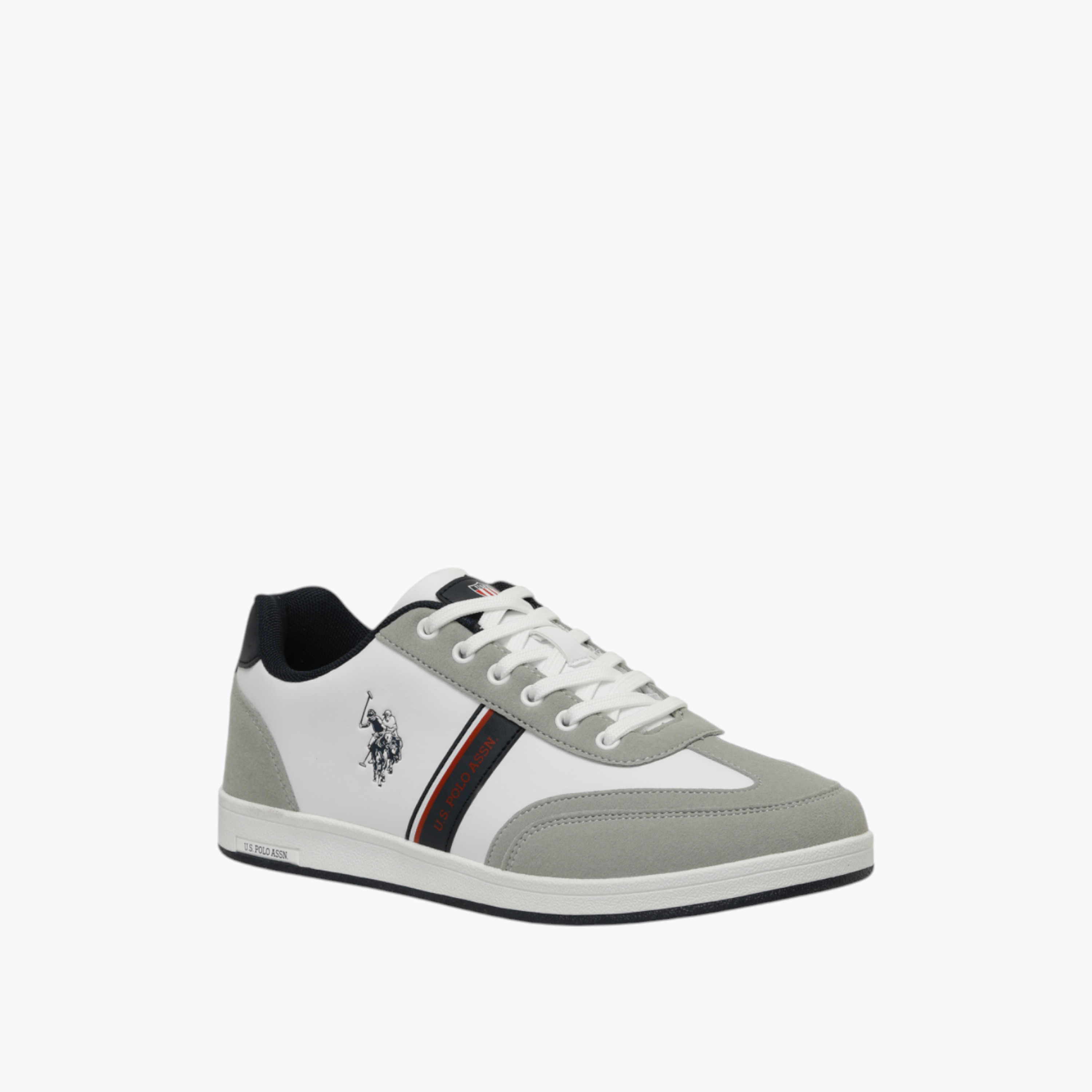 حذاء سنيكرز برباط للرجال من يو إس بولو أسن - A10193790112010-men-shoes-sneakers-image-1