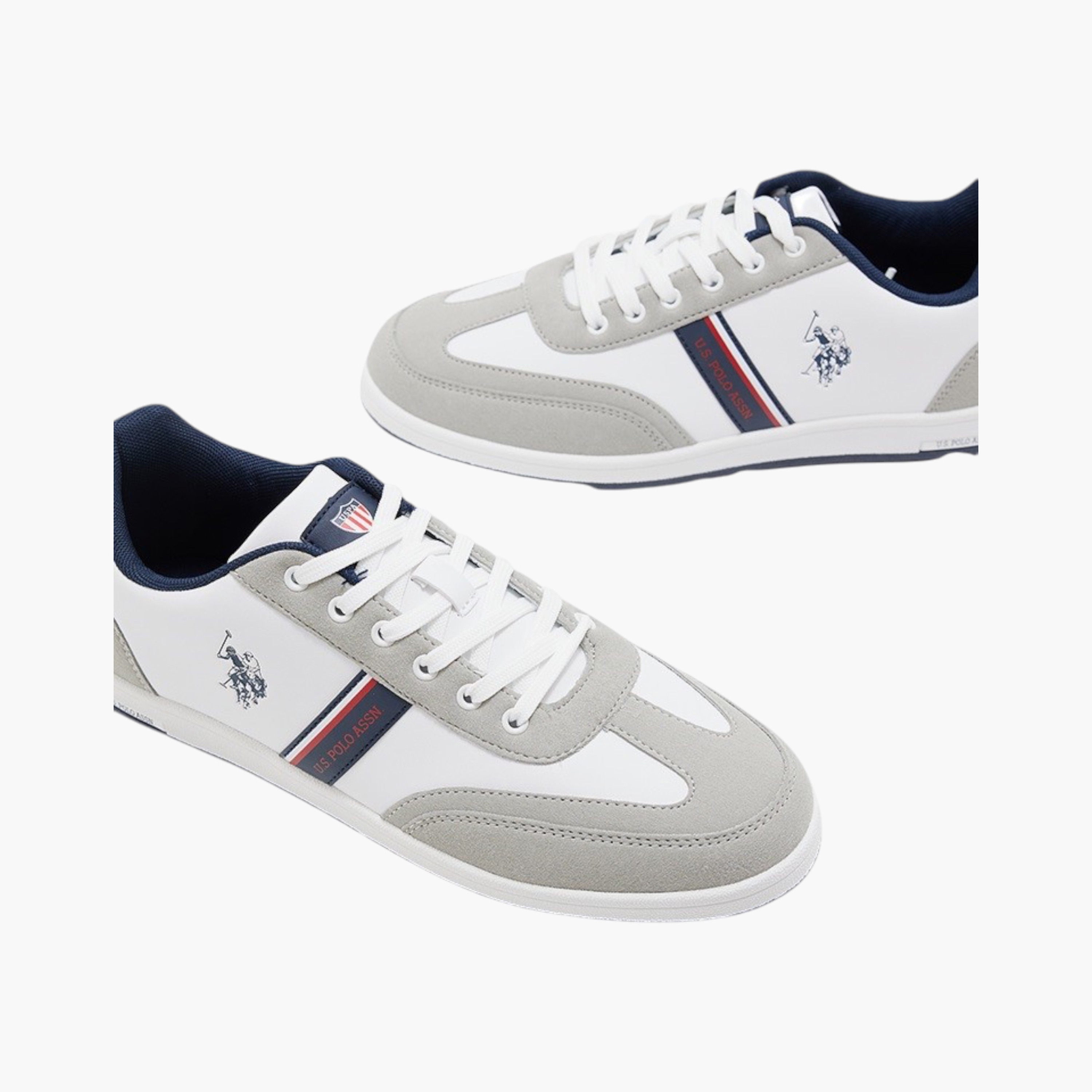 حذاء سنيكرز برباط للرجال من يو إس بولو أسن - A10193790112010-men-shoes-sneakers-image-3