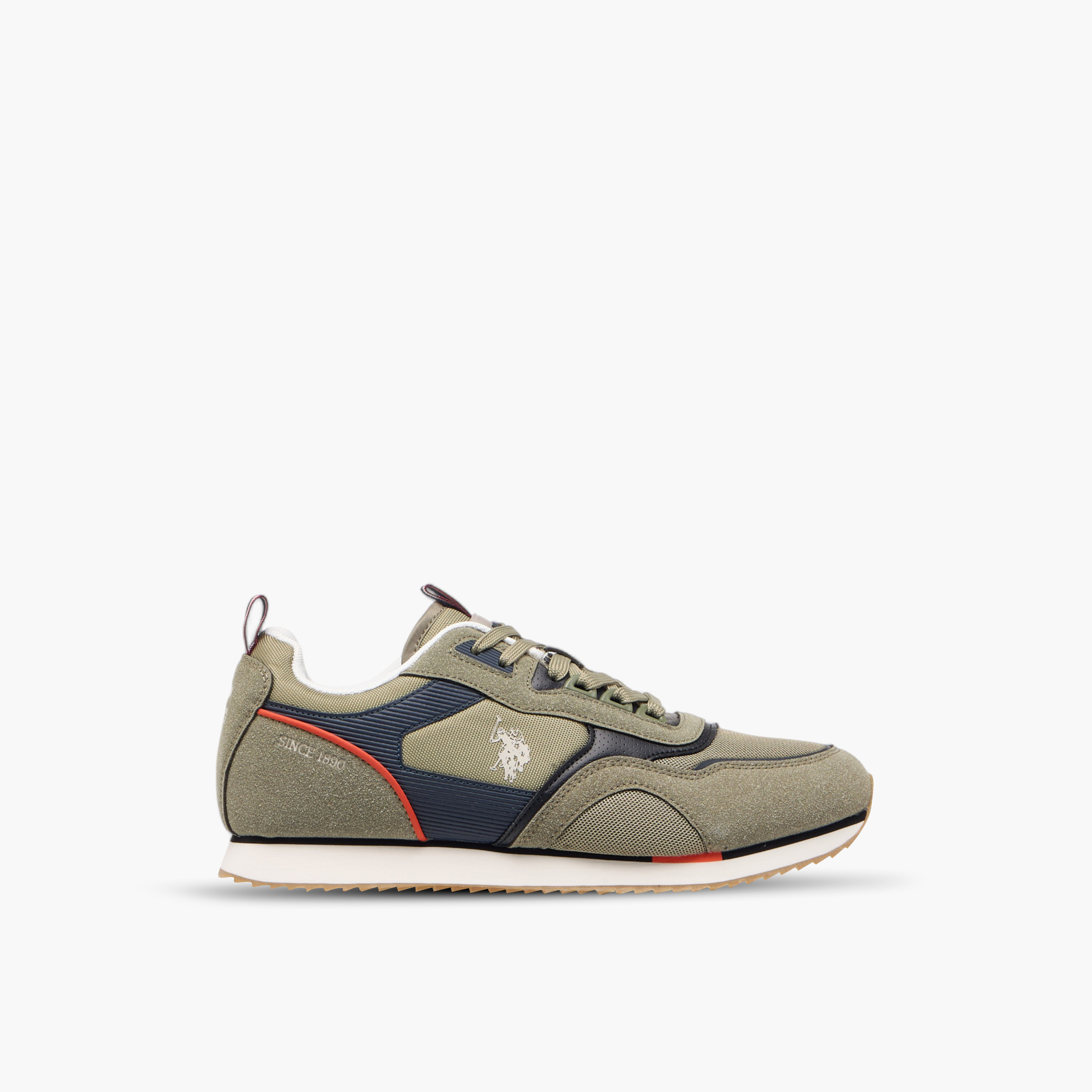 U.S. Polo Assn Men's Logo Detail Sneakers with Lace-Up Closure-men-shoes-sneakers-image-3