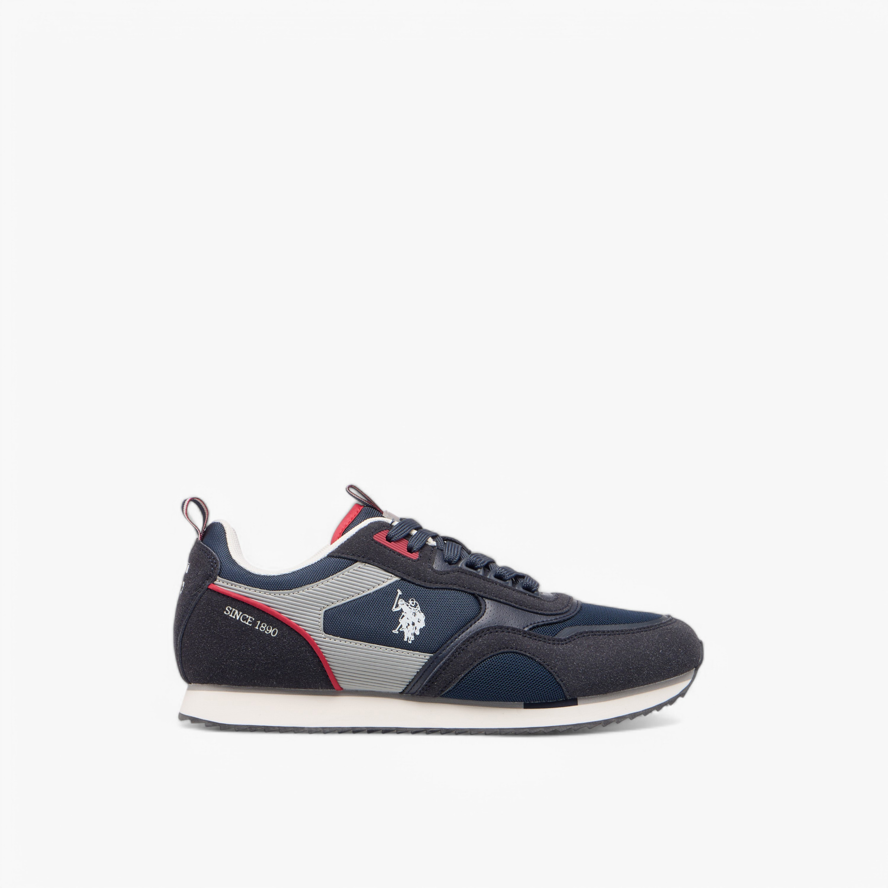 U.S. Polo Assn Men's Logo Detail Sneakers with Lace-Up Closure-men-shoes-sneakers-image-3