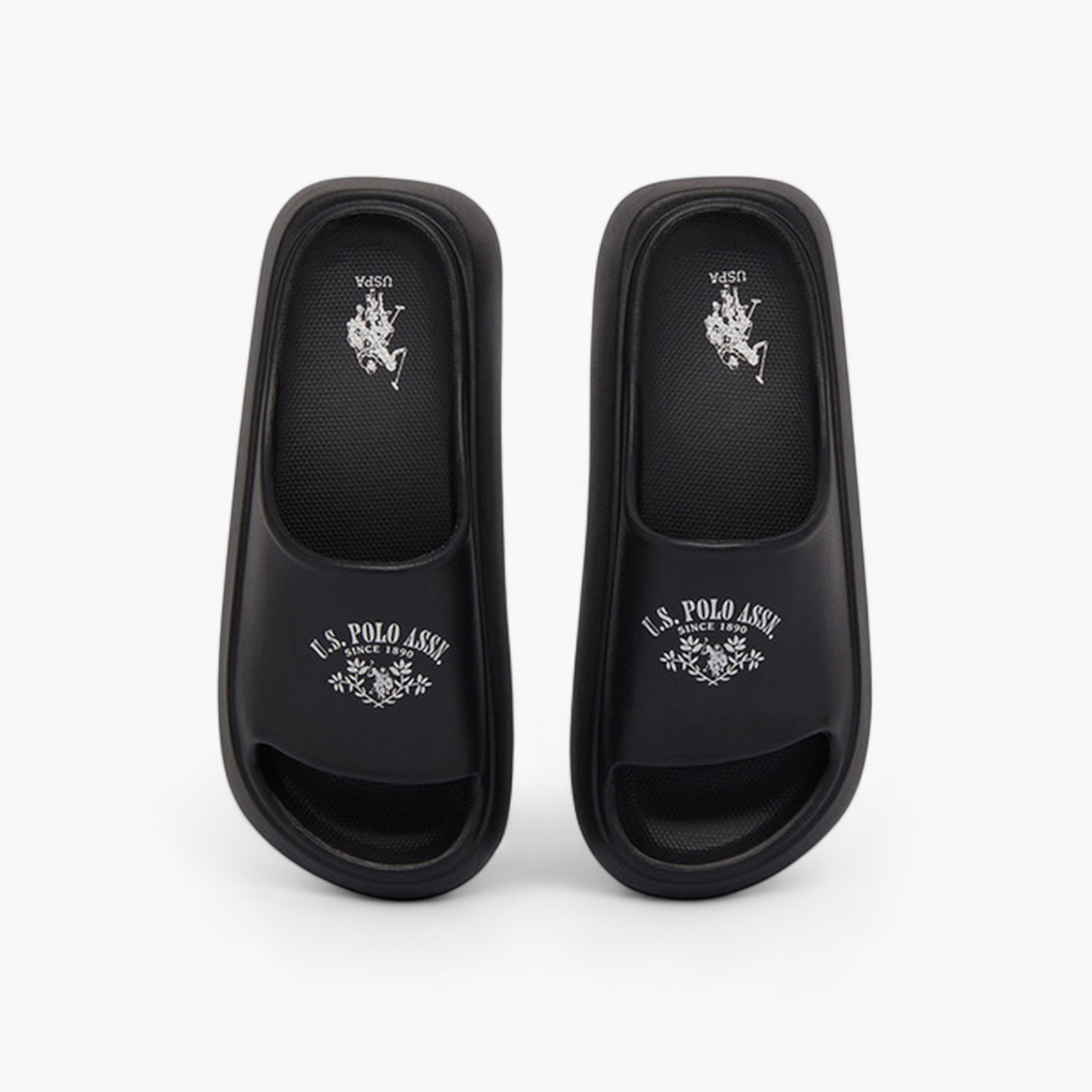 U.S. Polo Assn Women Logo Print Slides-women-shoes-flipflopsandslides-image-1