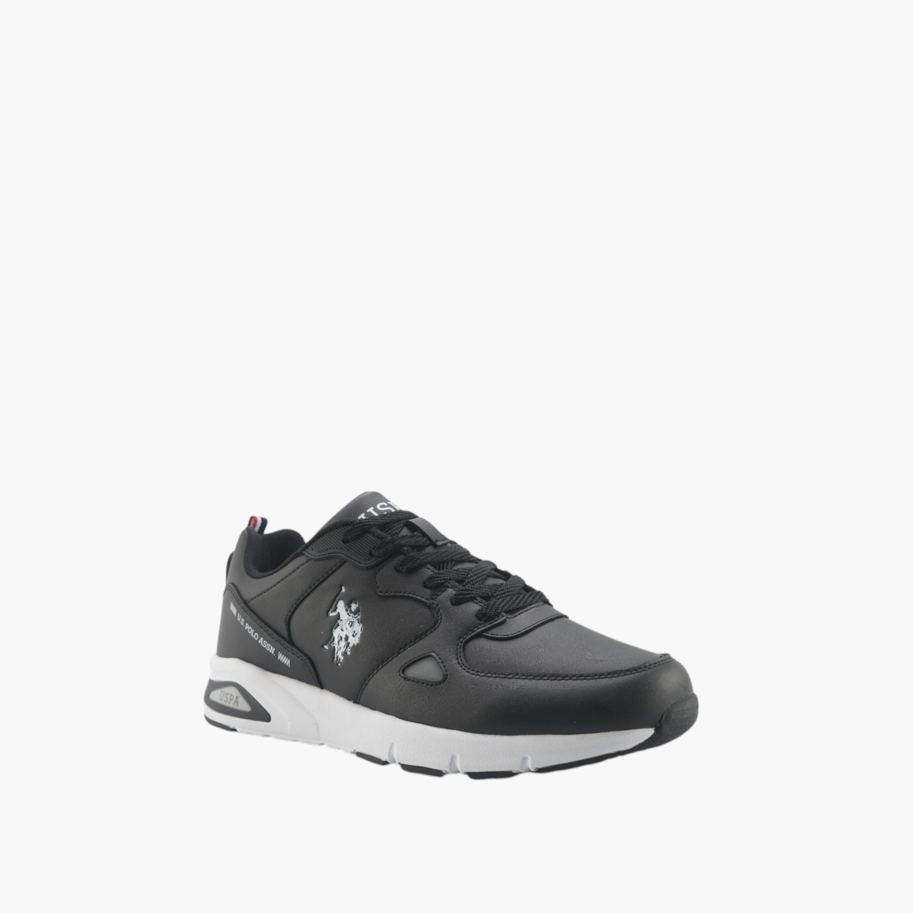 حذاء سنيكرز برباط وشعار من يو أس بولو أسن-men-shoes-sneakers-image-4