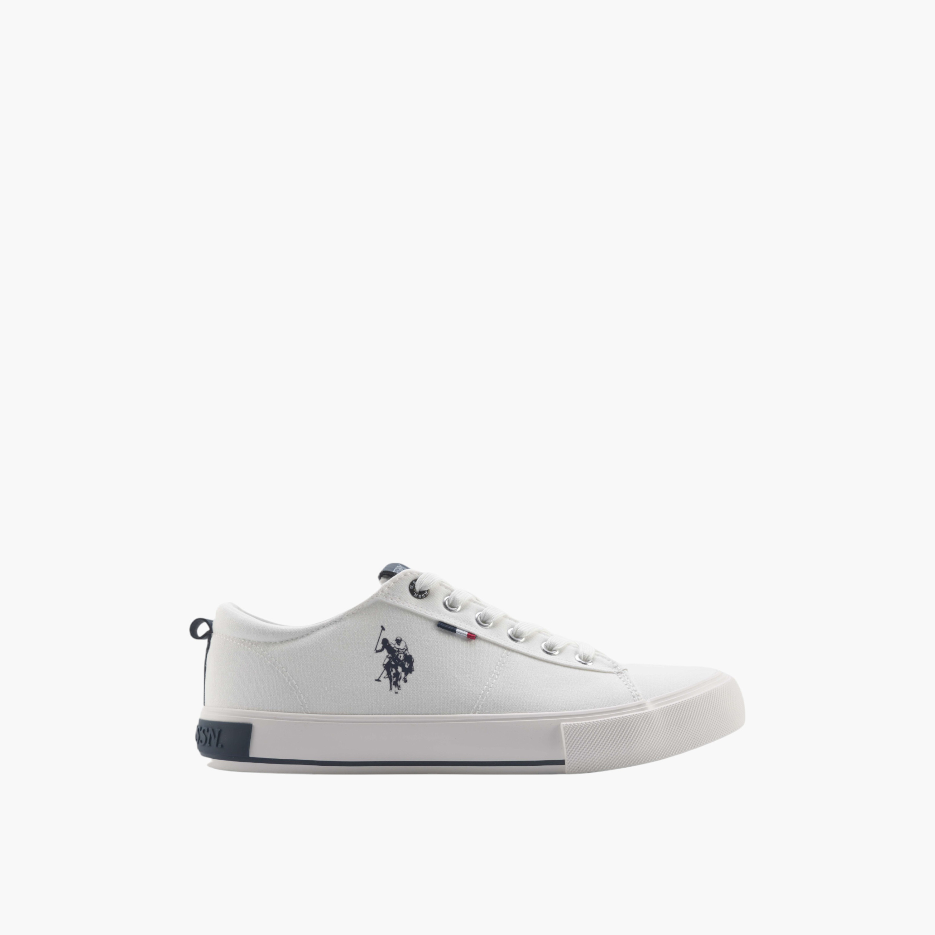 حذاء سنيكرز كانفاس برباط إغلاق للرجال من يو إس بولو أسن-men-shoes-sneakers-image-2