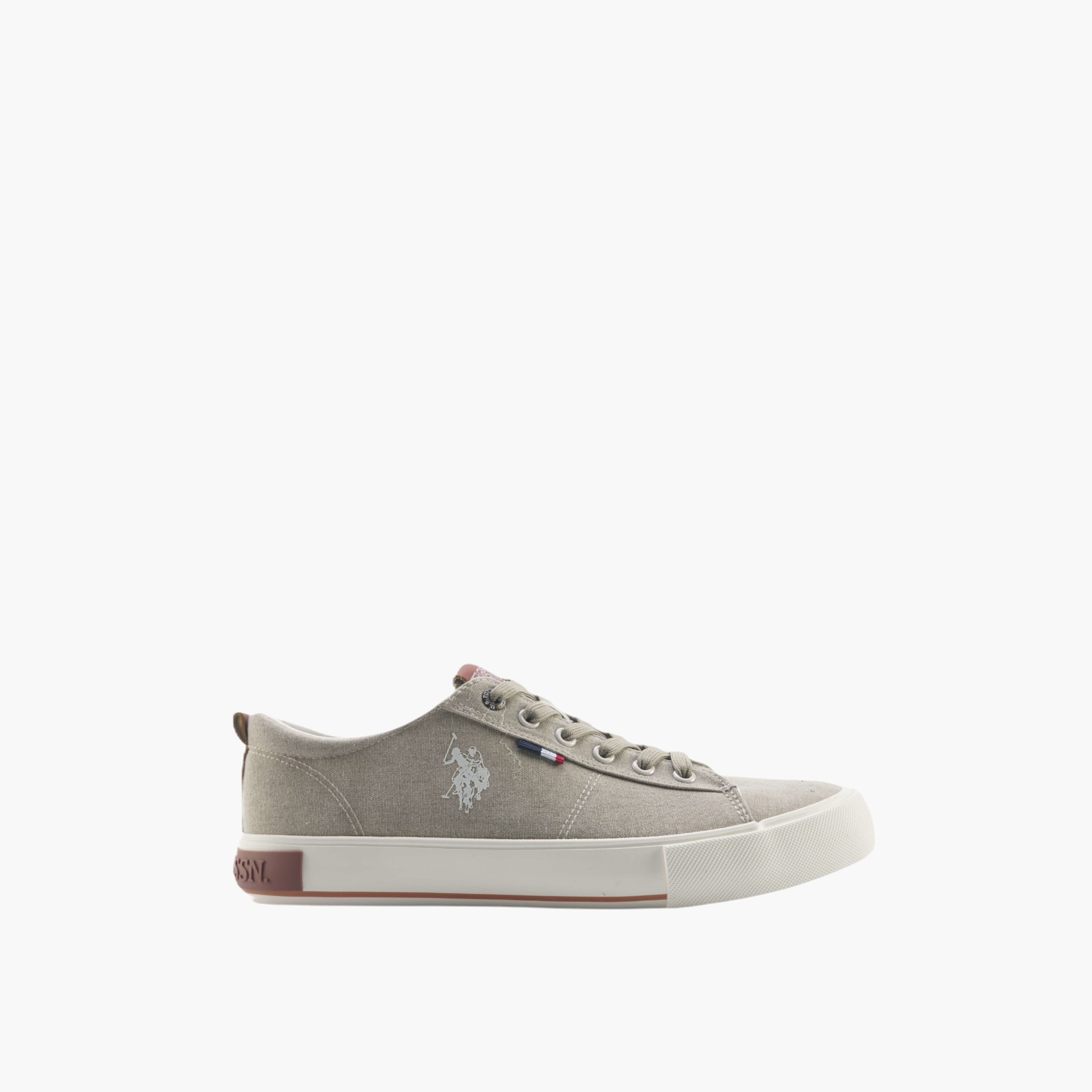 U.S. Polo Assn Men's Lace-Up Canvas Sneakers-men-shoes-sneakers-image-2
