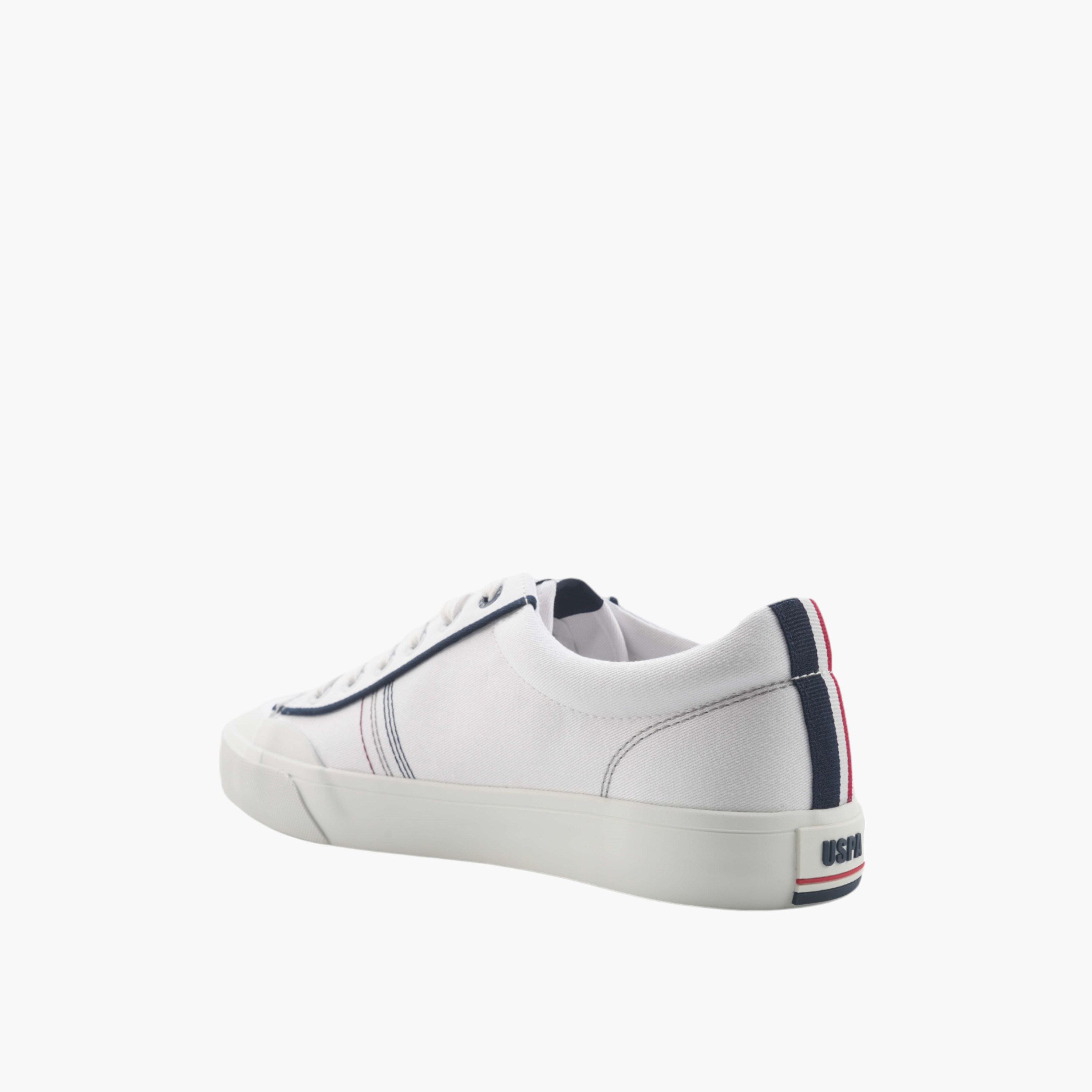 حذاء سنيكرز قماش برباط من يو إس بولو آسن-men-shoes-sneakers-image-4