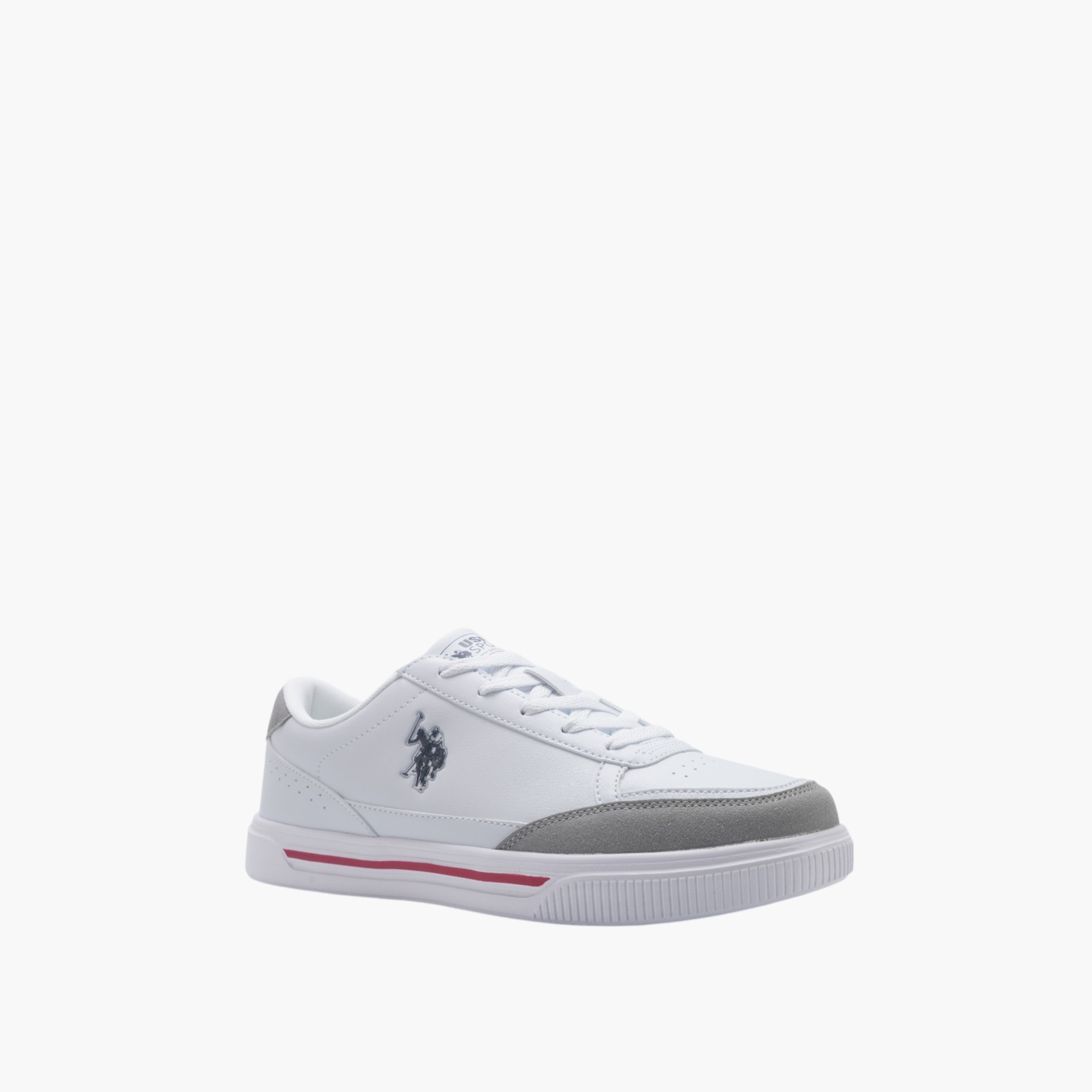 حذاء سنيكرز برباط وشعار من يو أس بولو أسن-men-shoes-sneakers-image-3
