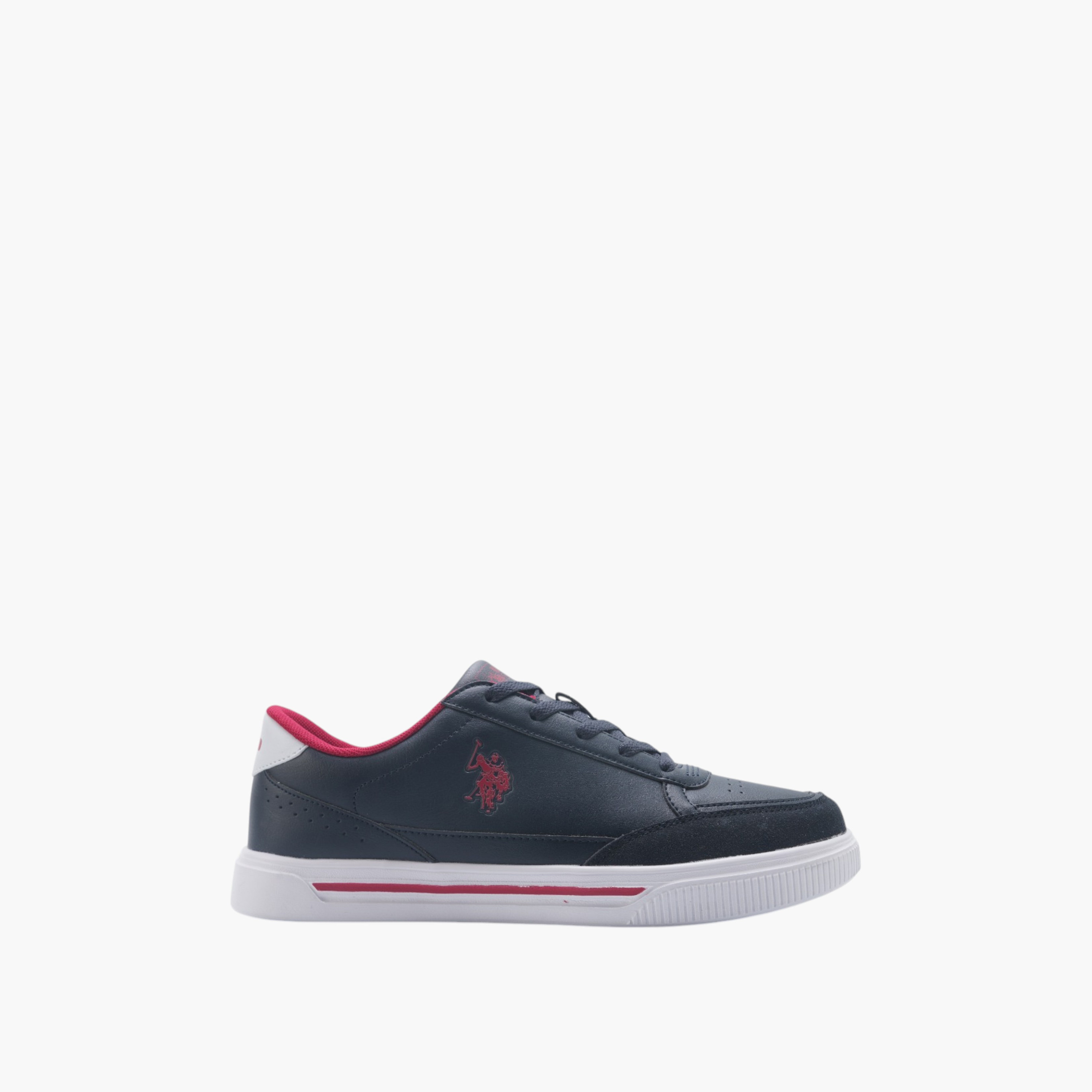 U.S. Polo Assn Logo Detail Lace-Up Sneakers-men-shoes-sneakers-image-2