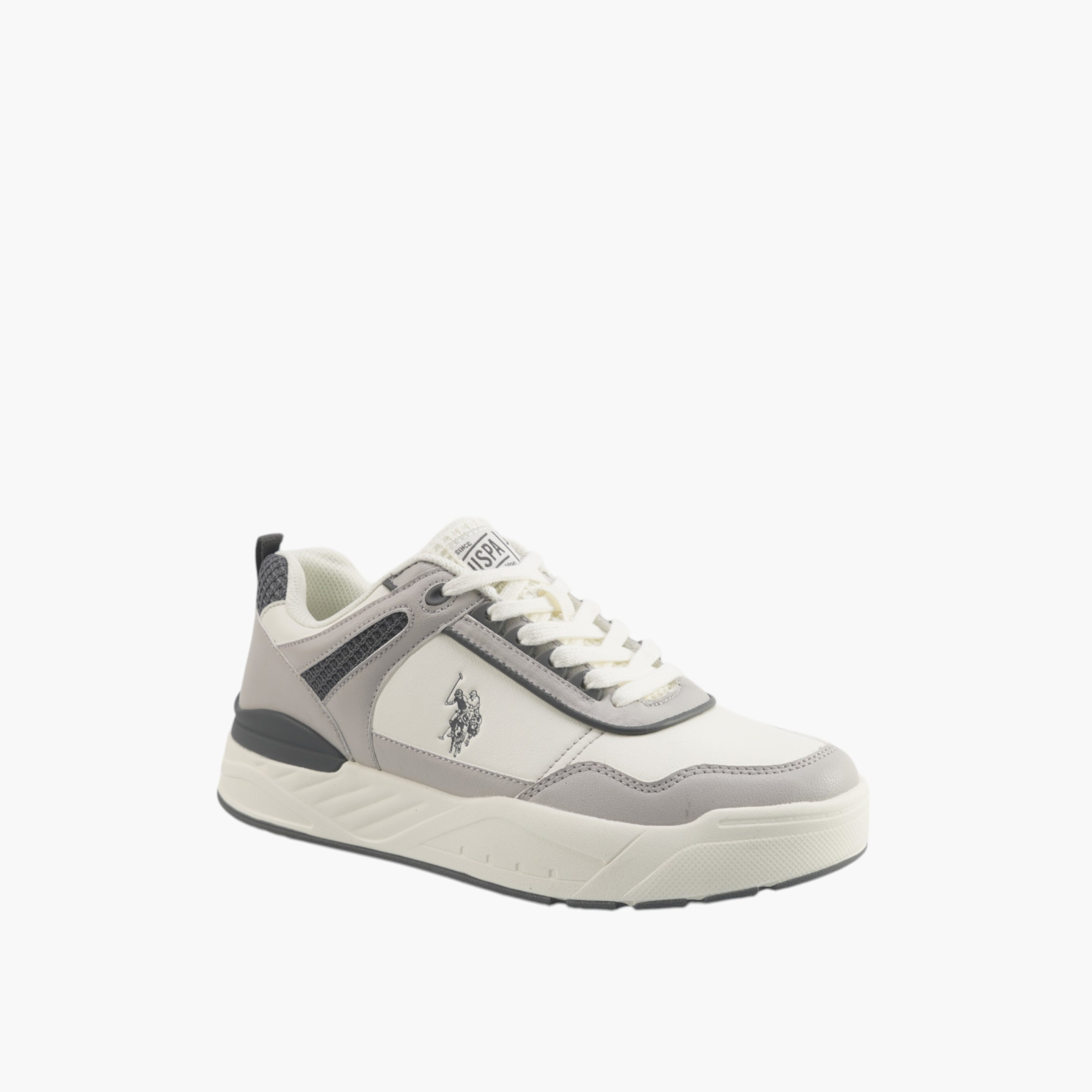 حذاء سنيكرز برباط إغلاق للرجال من يو إس بولو أسن - A10202214112010-men-shoes-sneakers-image-1