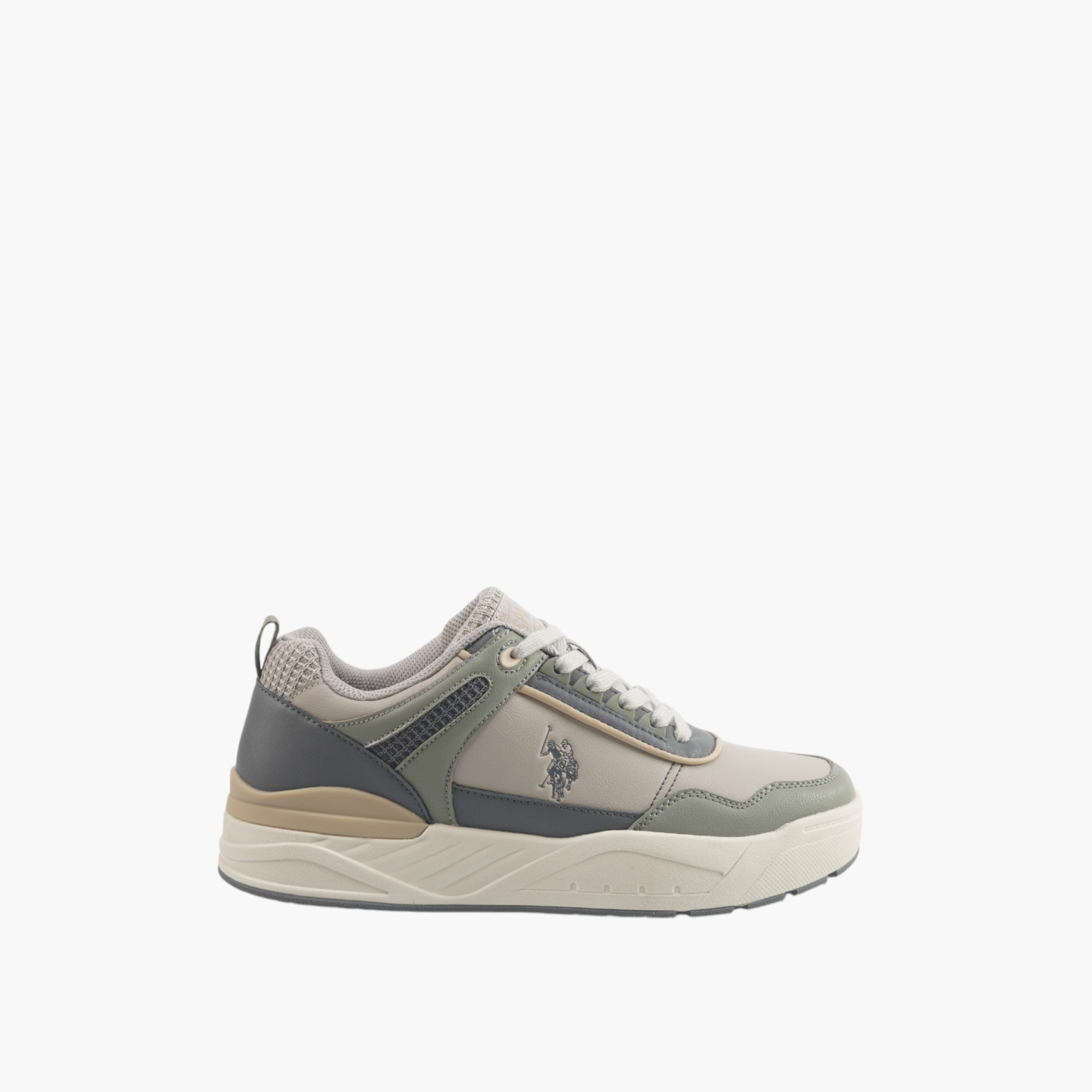 حذاء سنيكرز برباط إغلاق للرجال من يو إس بولو أسن - A10202214212010-men-shoes-sneakers-image-2