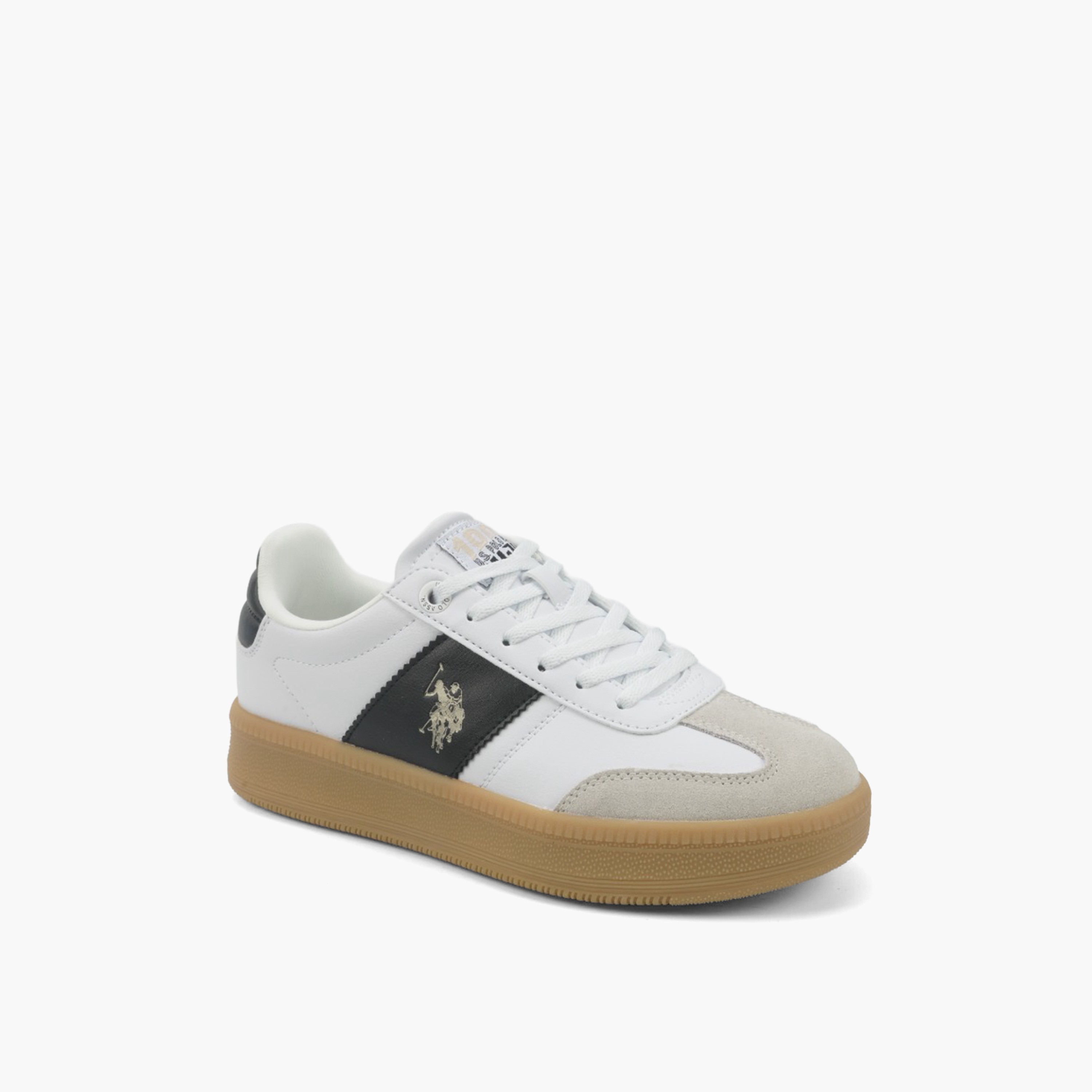 U.S. Polo Assn Men Lace-Up Leather Sneakers-men-shoes-sneakers-image-1