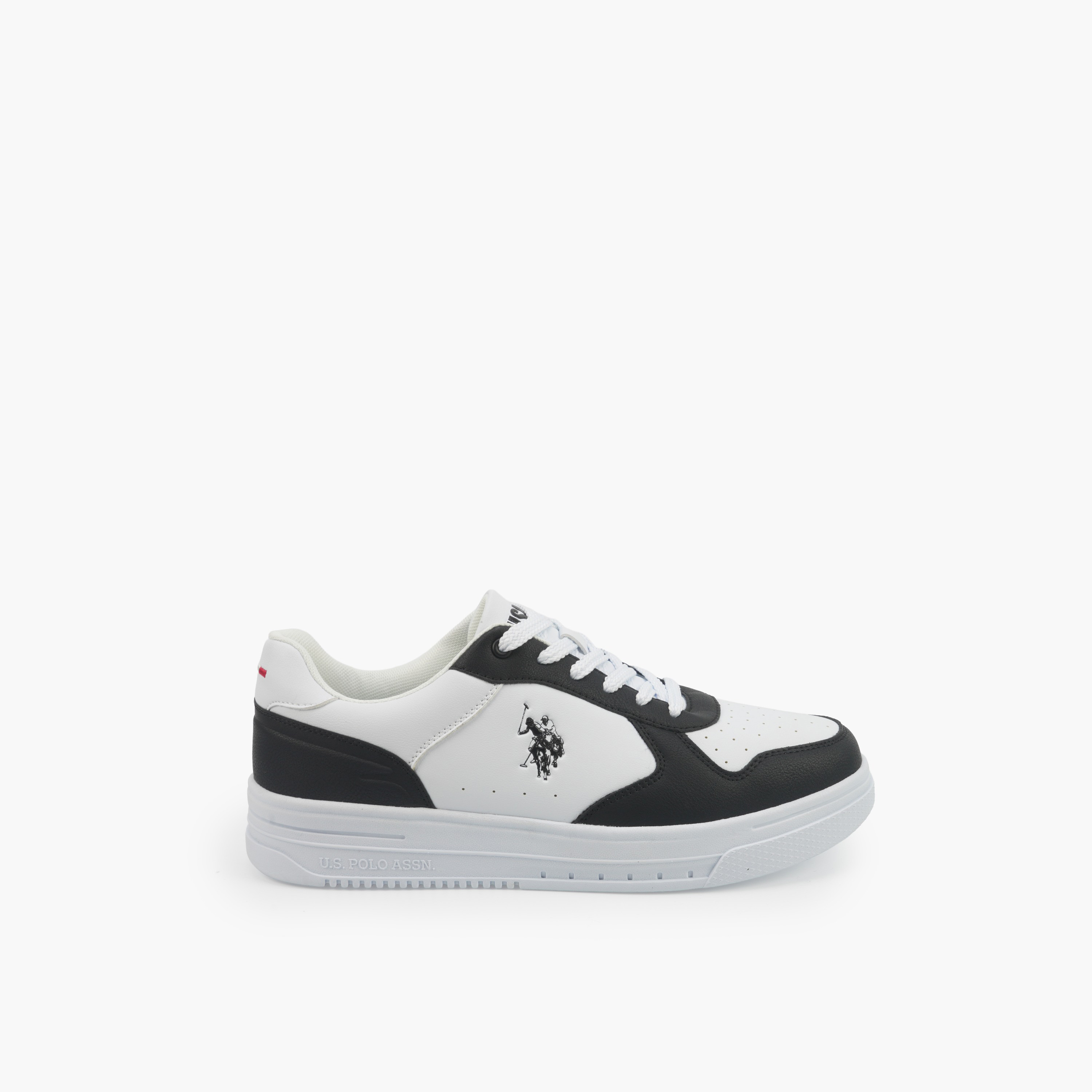 U.S. Polo Assn Men Colourblock Lace-Up Ankle Sneakers-men-shoes-sneakers-image-2
