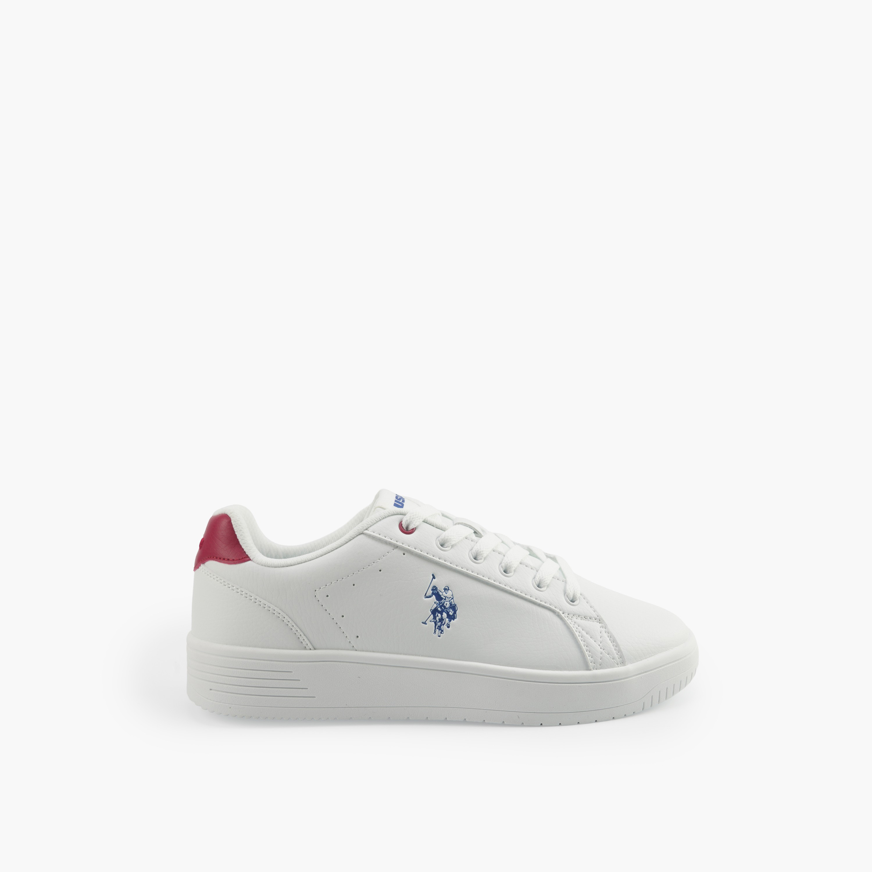 حذاء سنيكرز بطول الكاحل ورباط إغلاق وطبعات شعار للرجال من يو إس بولو أسن-men-shoes-sneakers-image-2