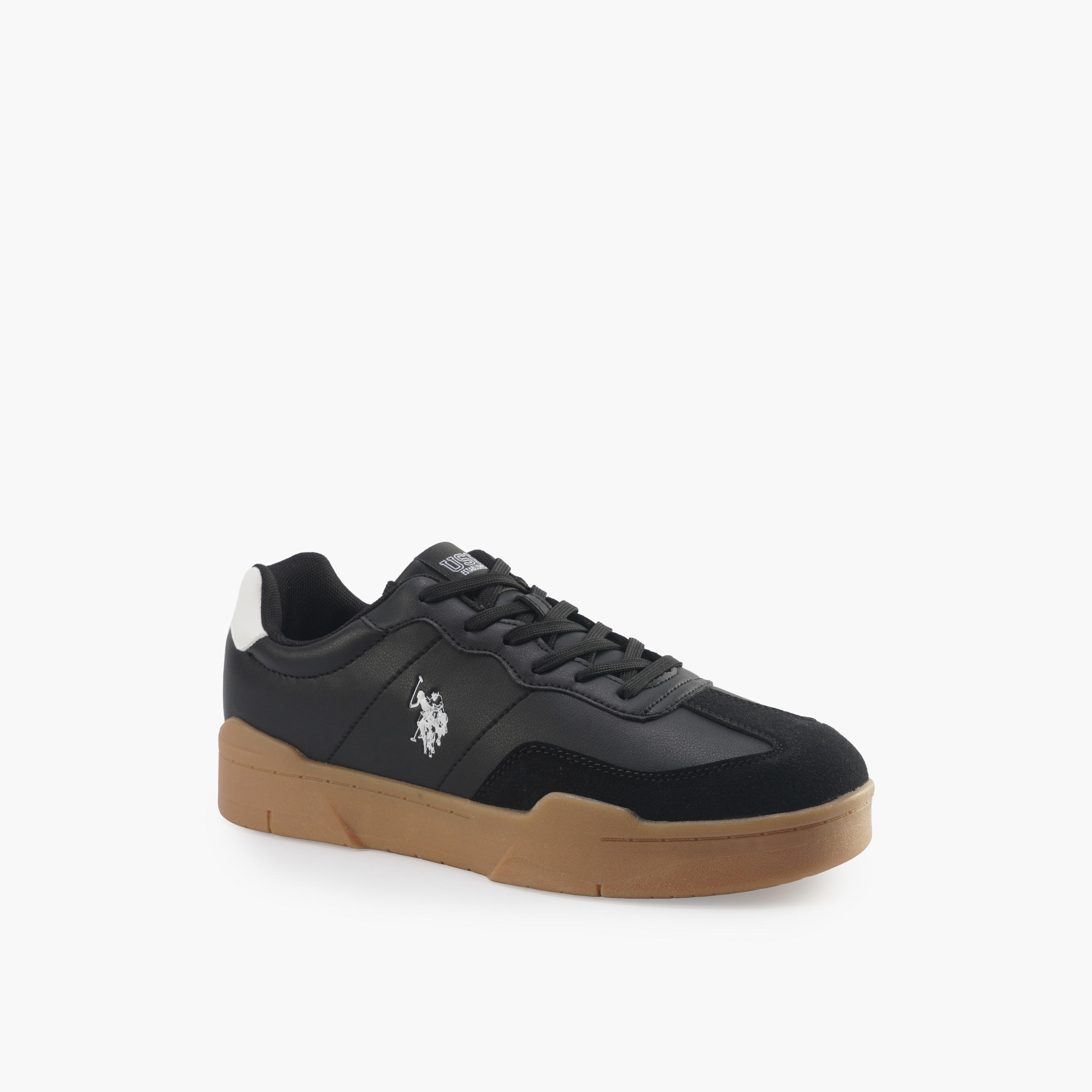 حذاء سنيكرز برباط إغلاق وطبعات شعار للرجال من يو إس بولو-men-shoes-sneakers-image-1
