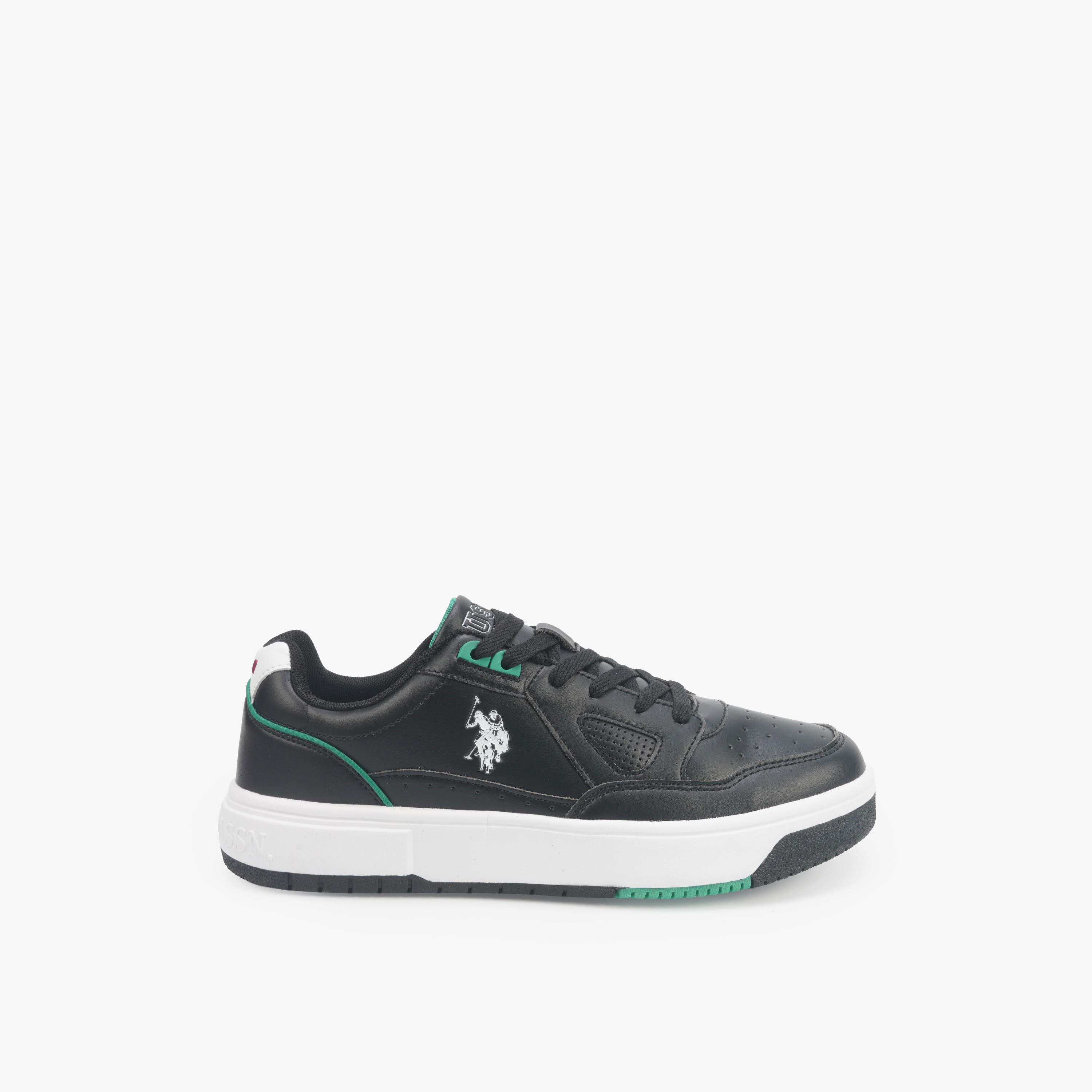 U.S. Polo Assn Men Logo Print Lace-Up Ankle Sneakers-men-shoes-sneakers-image-2
