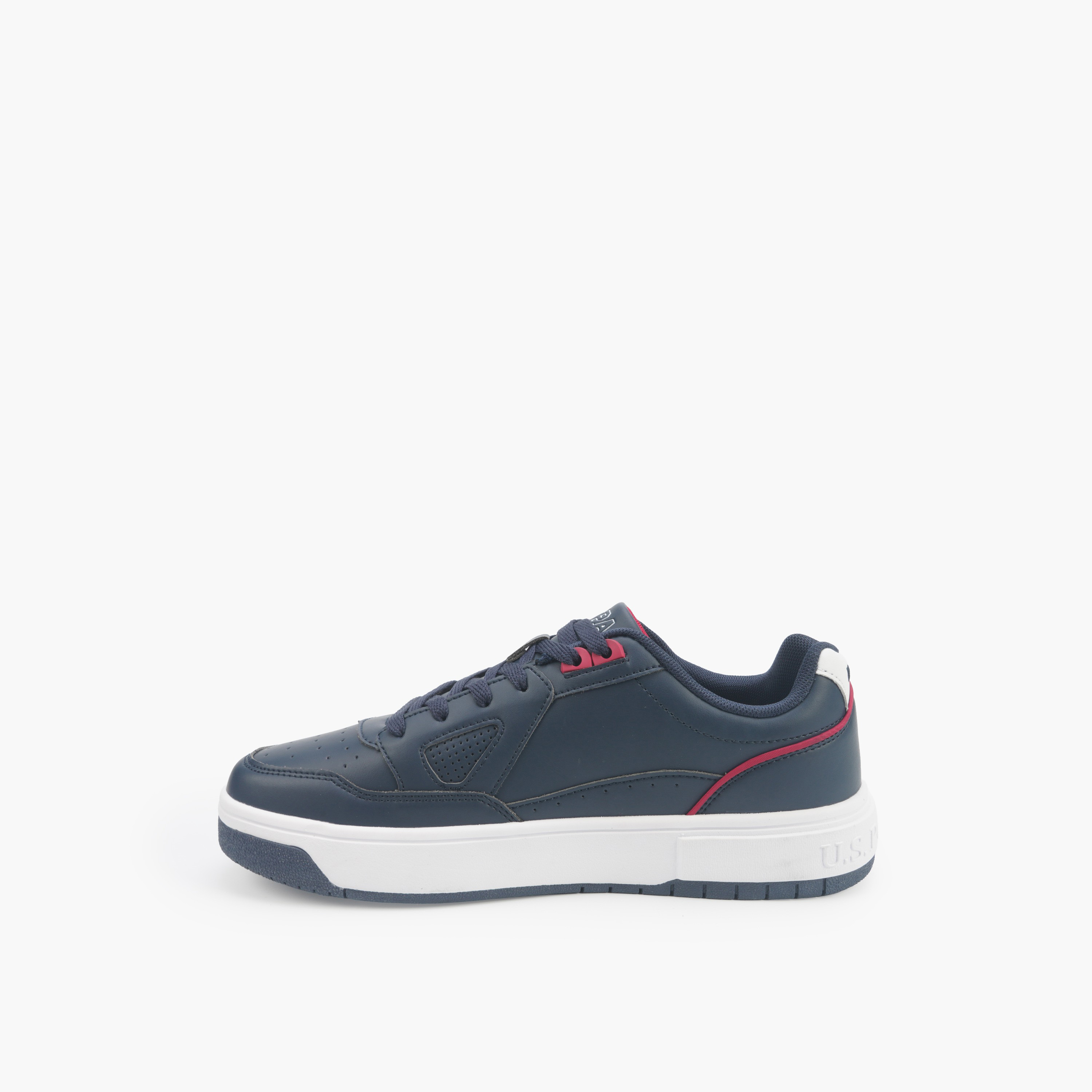 حذاء سنيكرز بطول الكاحل ورباط إغلاق وطبعات شعار للرجال من يو إس بولو أسن-men-shoes-sneakers-image-3
