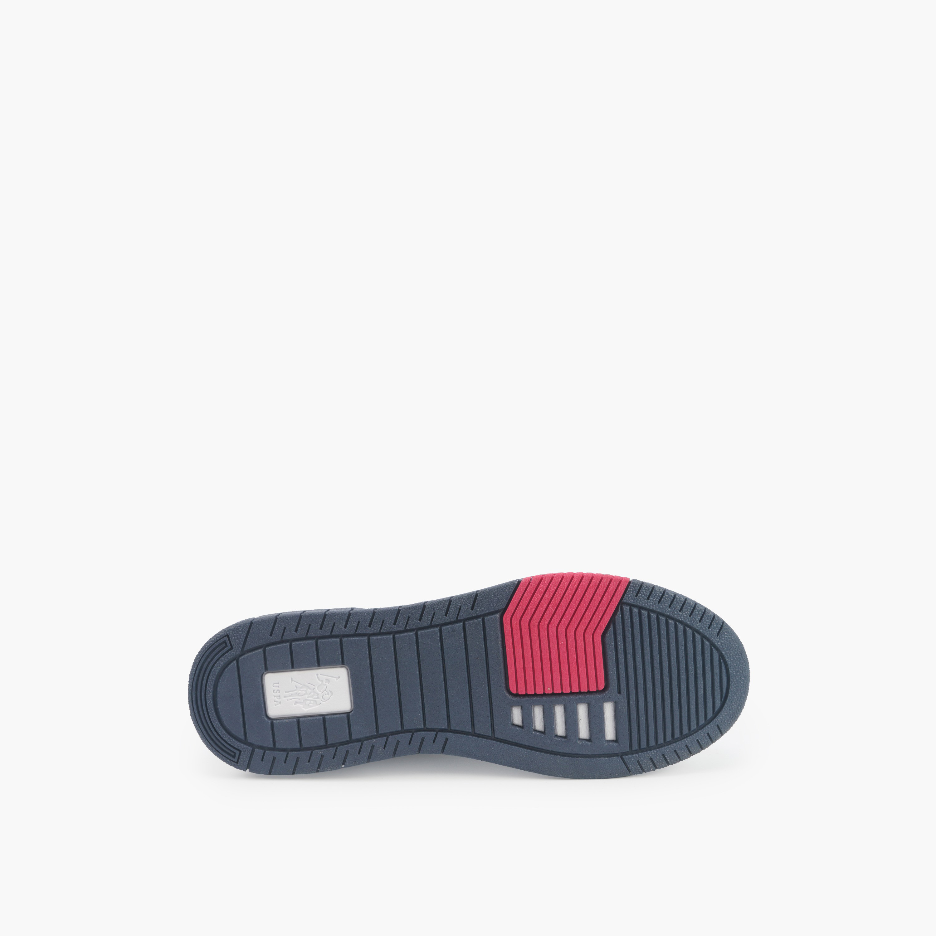 حذاء سنيكرز بطول الكاحل ورباط إغلاق وطبعات شعار للرجال من يو إس بولو أسن-men-shoes-sneakers-image-4