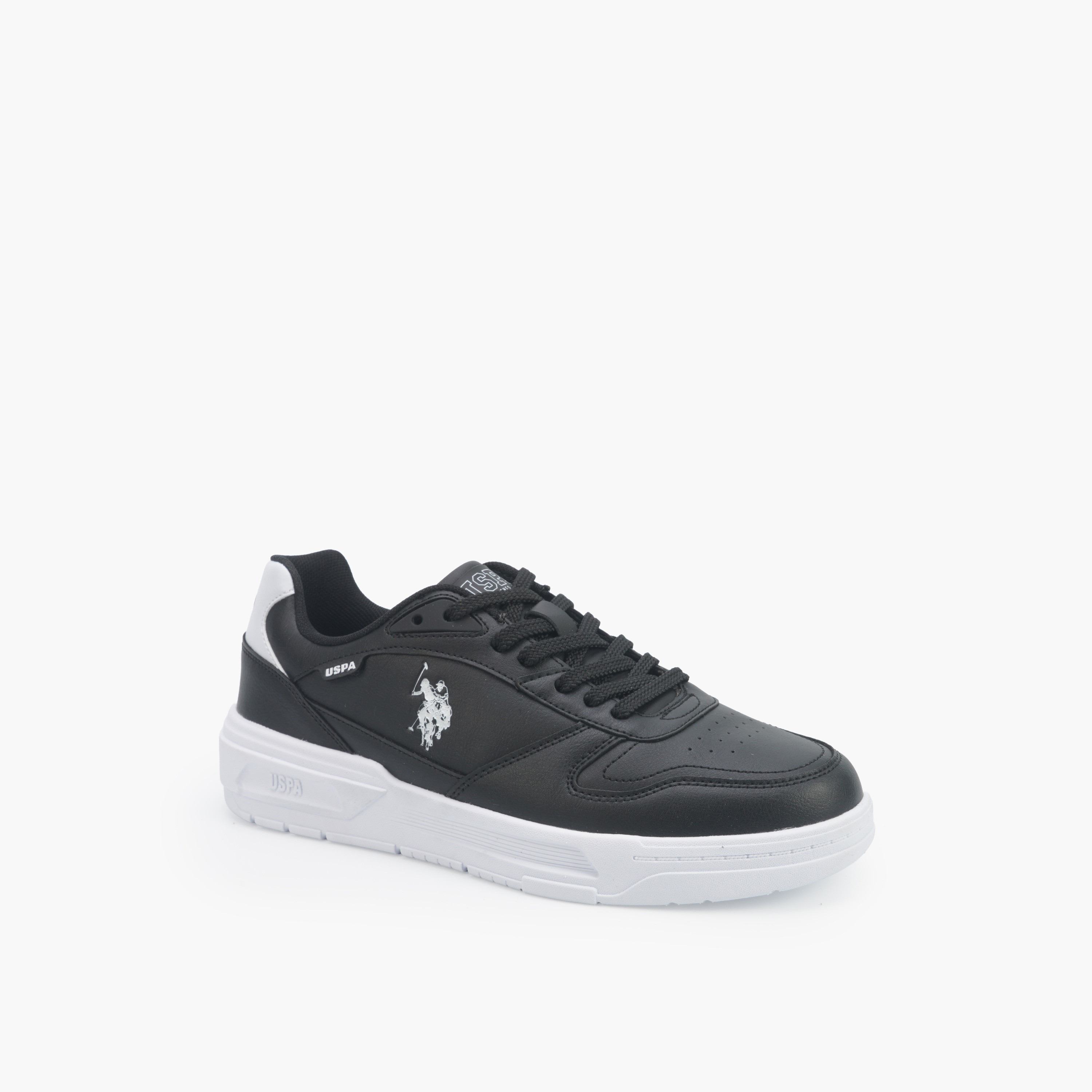 U.S. Polo Assn Men Logo Print Lace-Up Ankle Sneakers-men-shoes-sneakers-image-1