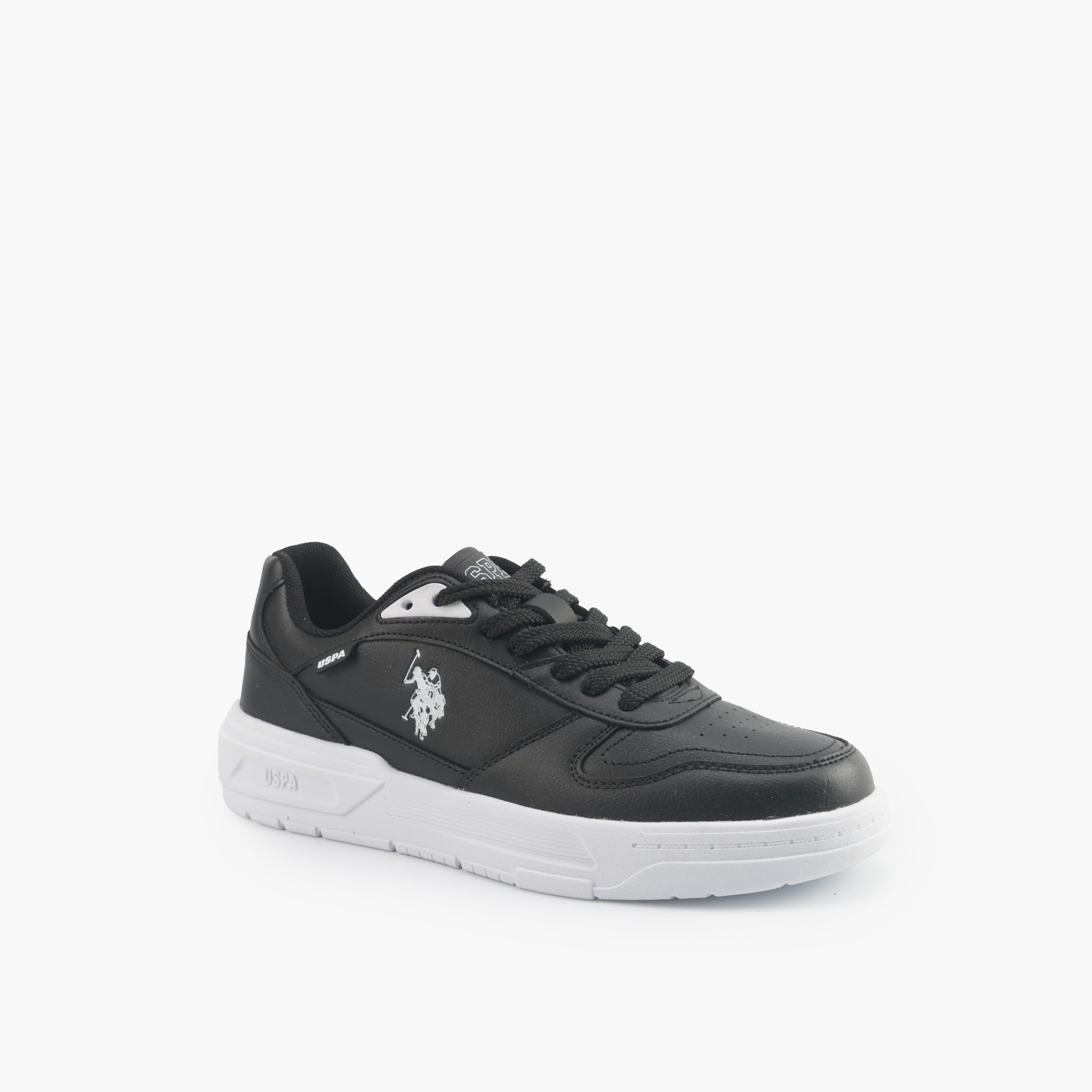 U.S. Polo Assn Women Lace-Up Ankle Sneakers-women-shoes-sneakers-image-1