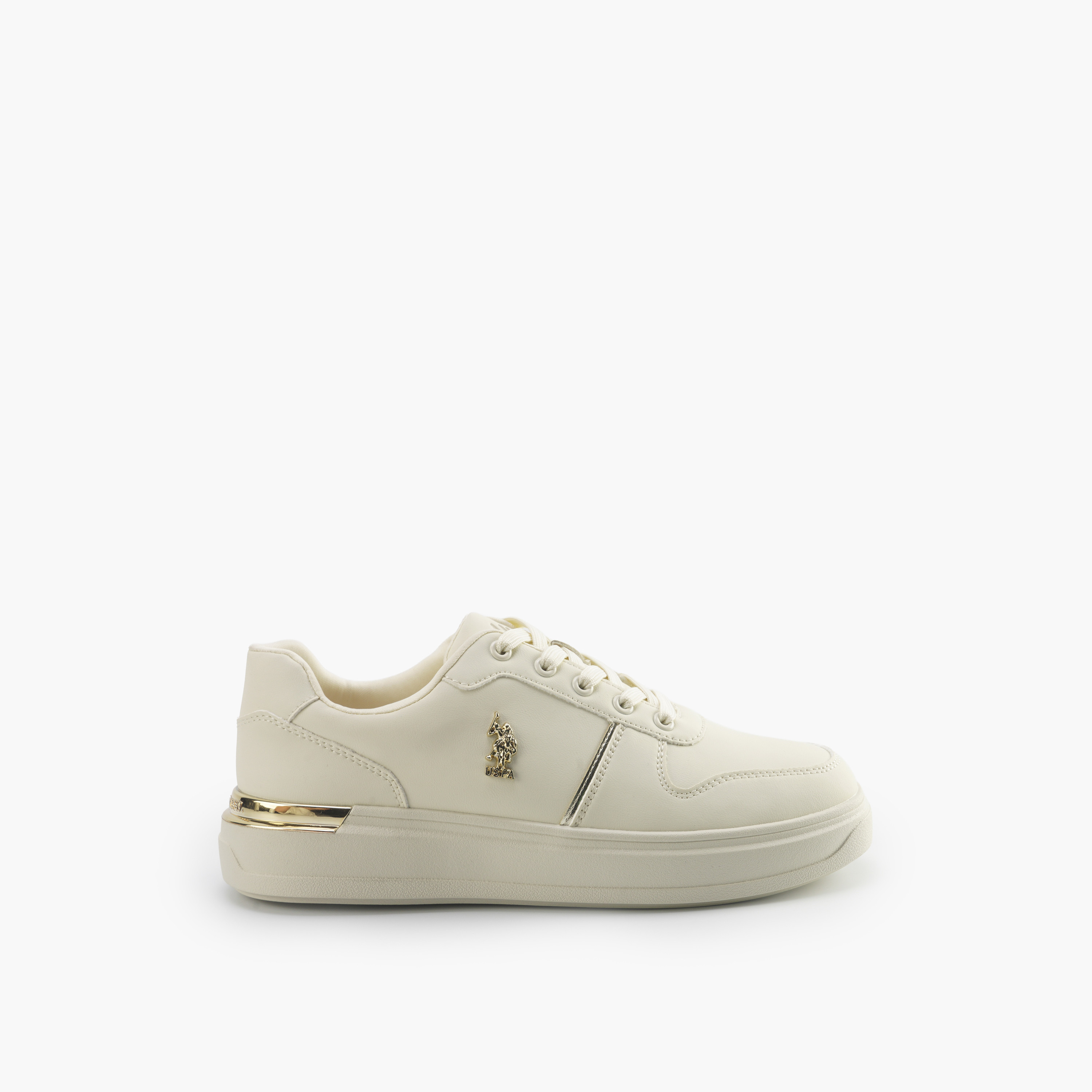 حذاء سنيكرز برباط إغلاق وزينة شعار للنساء من يو إس بولو أسن-women-shoes-sneakers-image-2