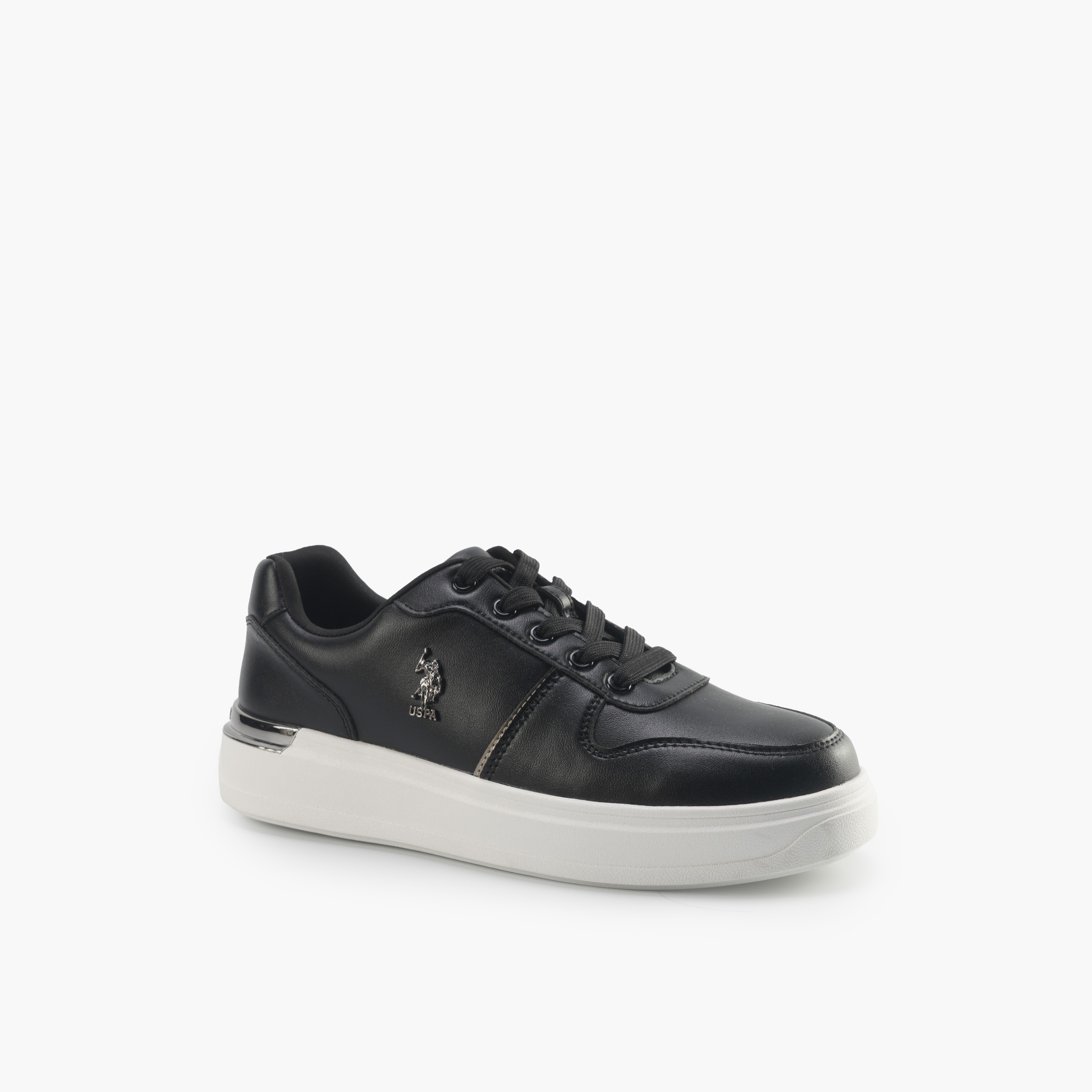 حذاء سنيكرز كاحل برباط للنساء من يو أس بولو أسن-women-shoes-sneakers-image-1