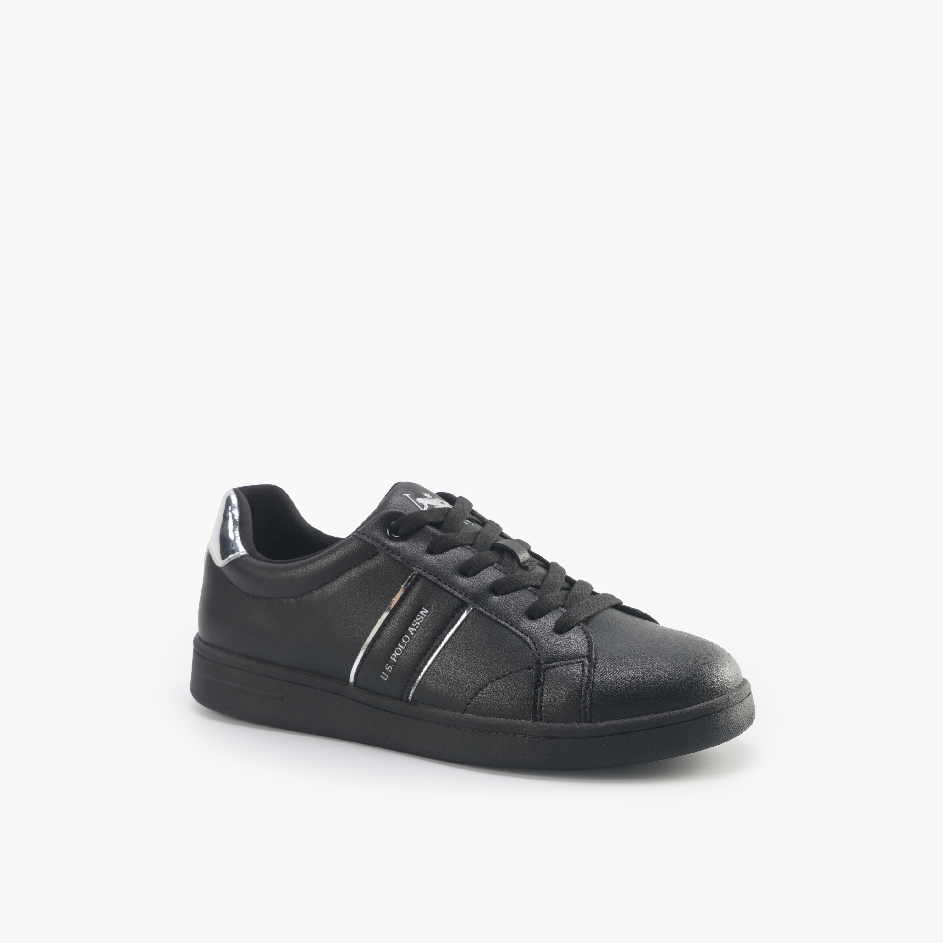 U.S. Polo Assn Women Lace-Up Ankle Sneakers-women-shoes-sneakers-image-1