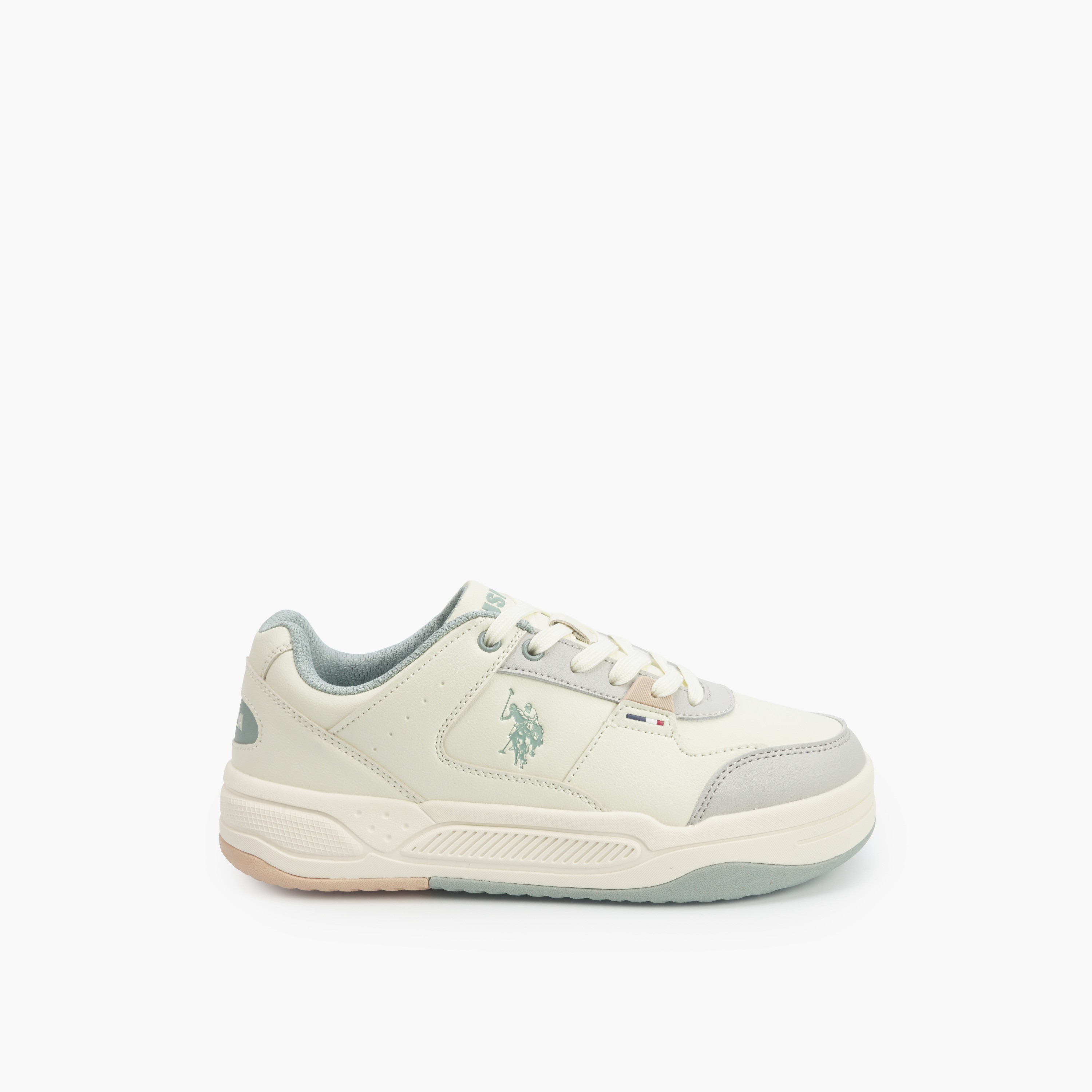 U.S. Polo Assn Women Lace-Up Ankle Sneakers-women-shoes-sneakers-image-2
