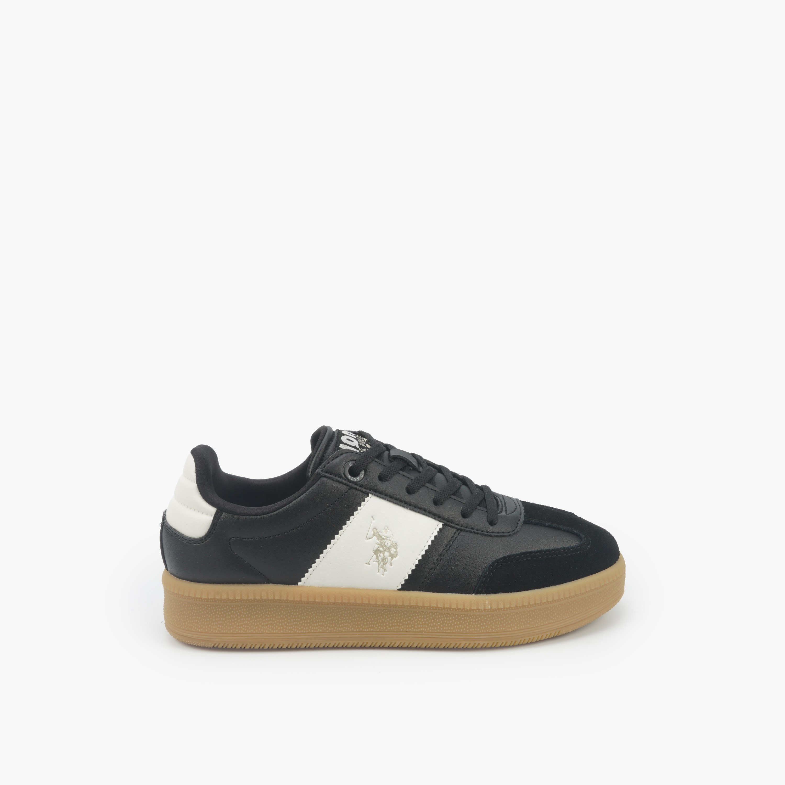 حذاء سنيكرز بطول الكاحل ورباط إغلاق للنساء من يو إس بولو أسن-women-shoes-sneakers-image-2