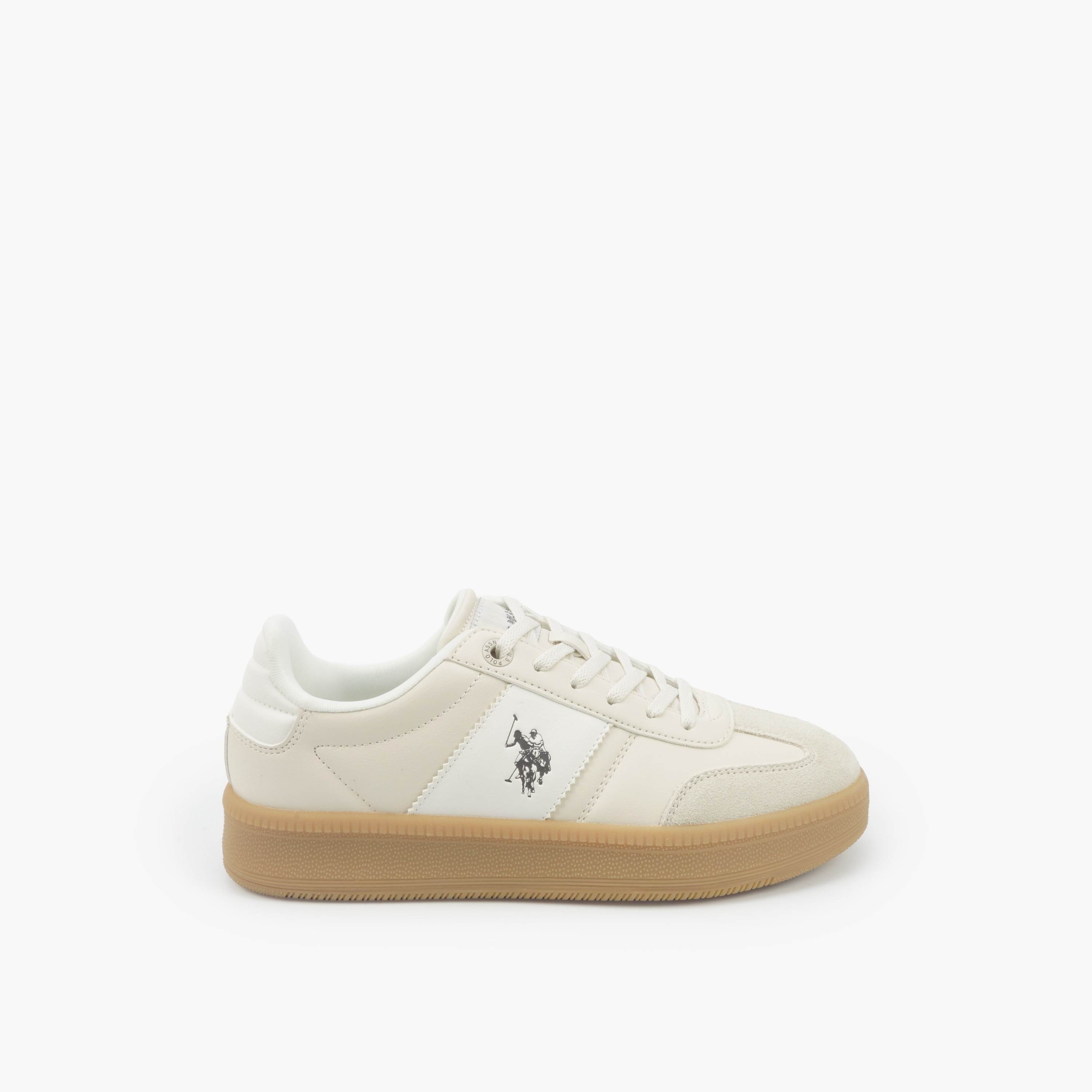 U.S. Polo Assn Women Panelled Lace-Up Ankle Sneakers-women-shoes-sneakers-image-2