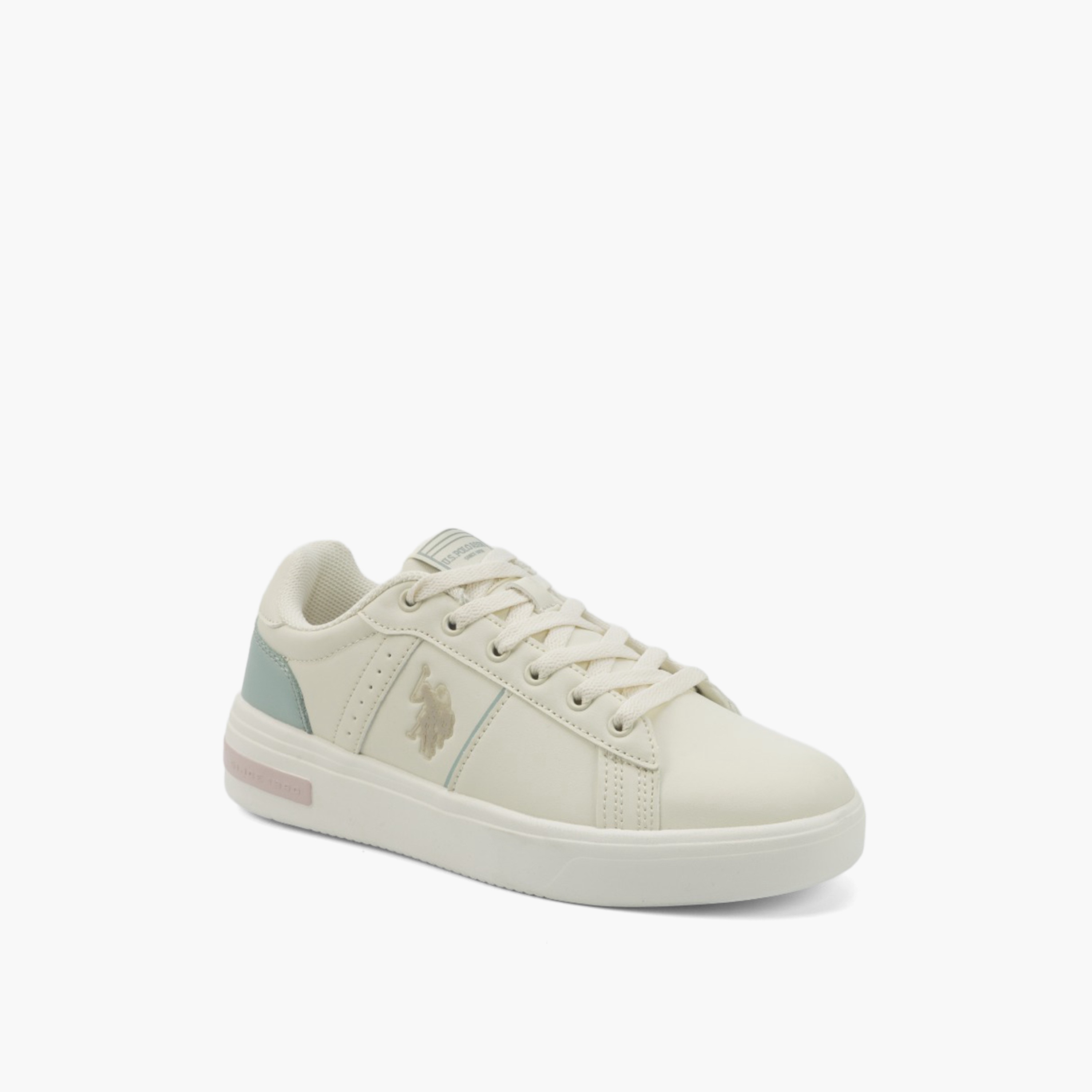 U.S. Polo Assn Women Lace-Up Ankle Sneakers-women-shoes-sneakers-image-1