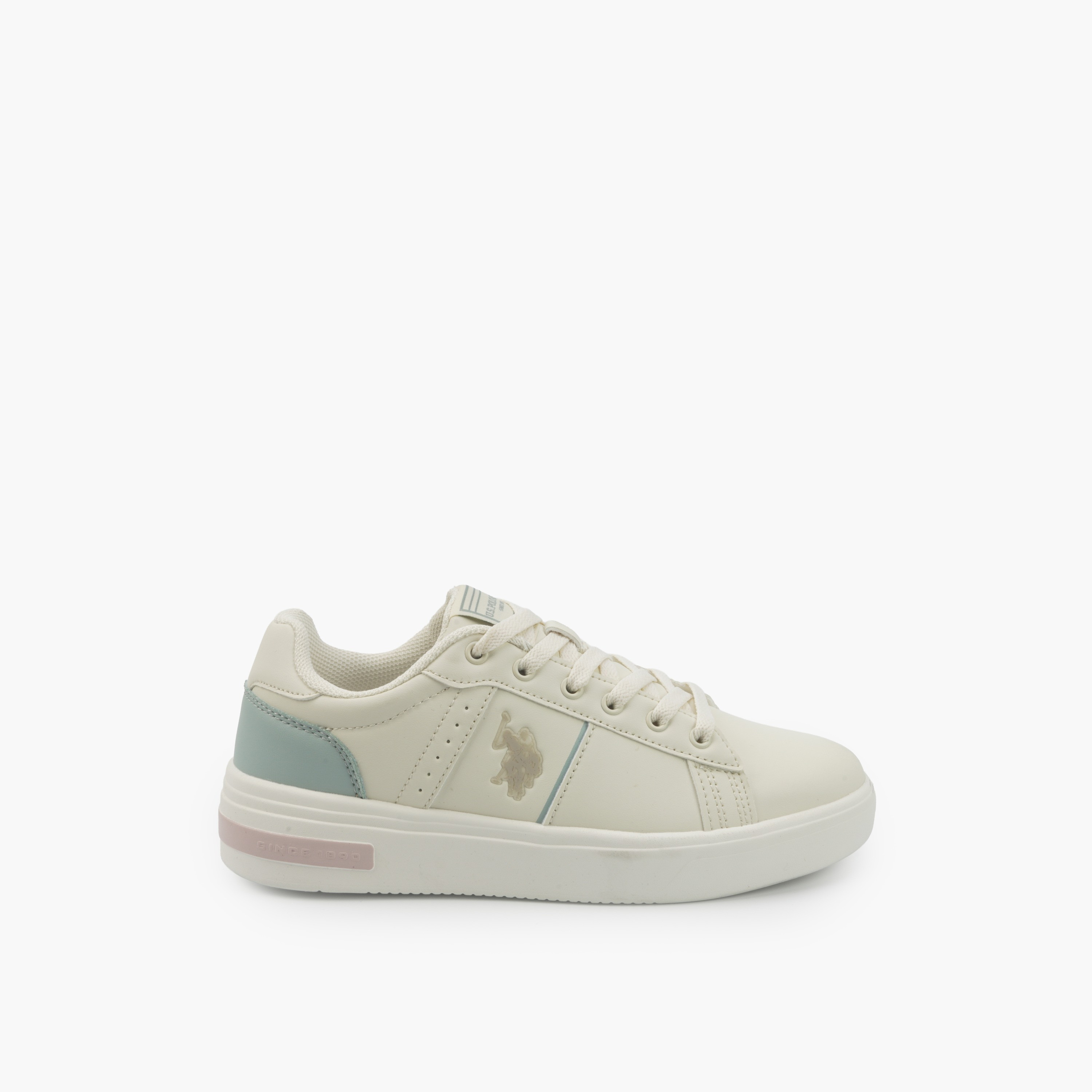حذاء سنيكرز بطول الكاحل ورباط إغلاق للنساء من يو إس بولو أسن-women-shoes-sneakers-image-2