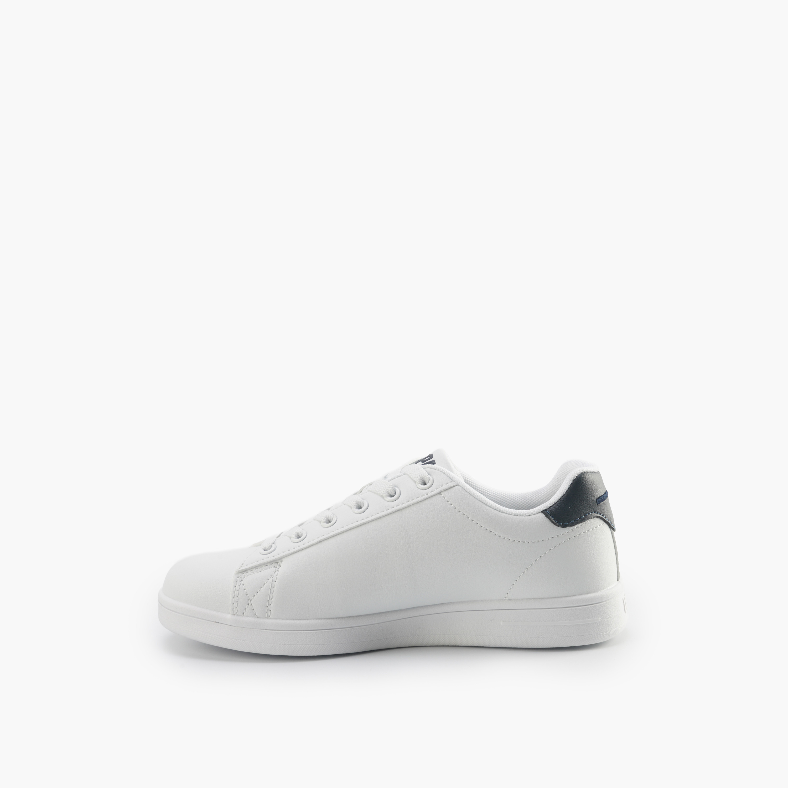 U.S. Polo Assn Women Logo Embossed Lace-Up Sneakers-women-shoes-sneakers-image-3