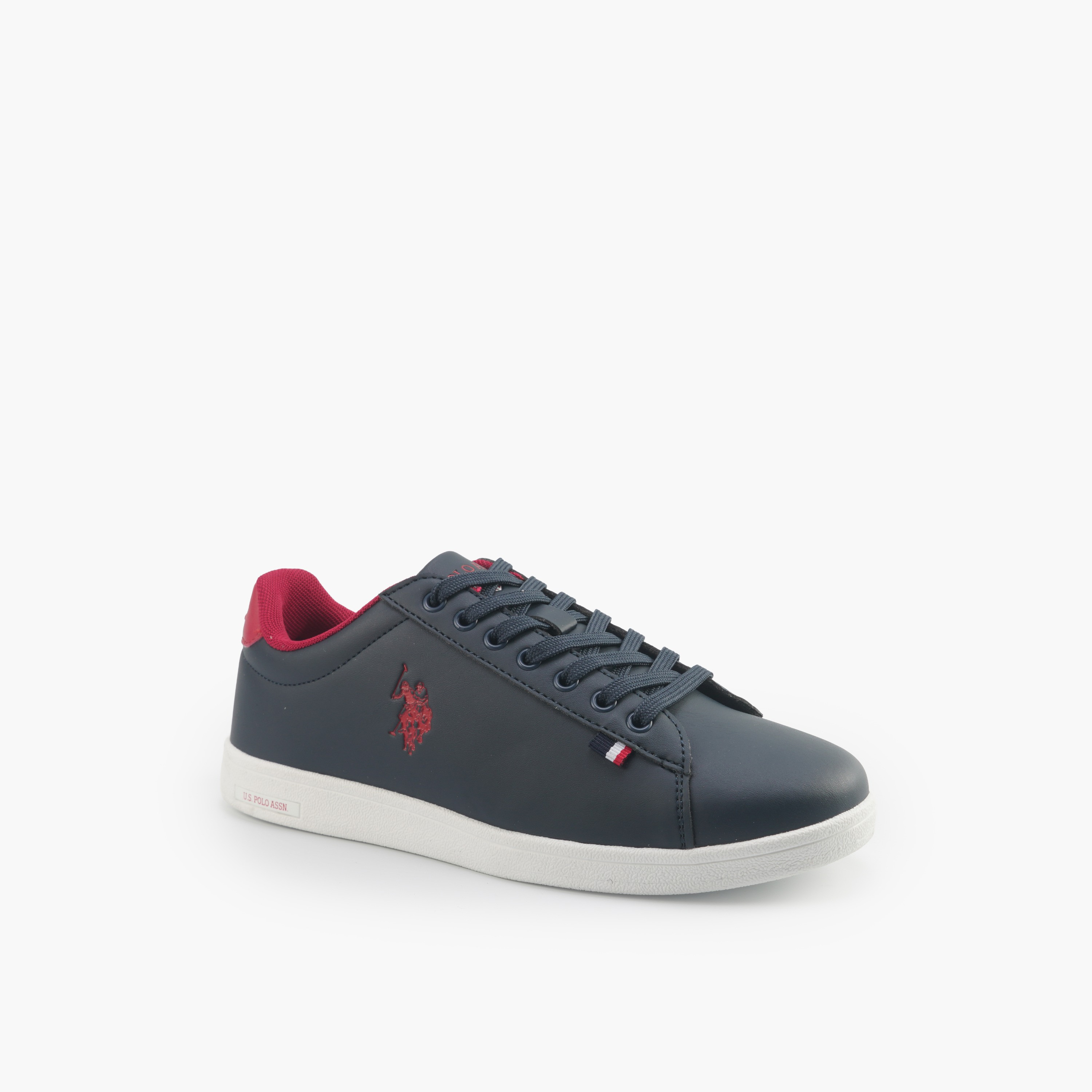 U.S. Polo Assn Women Lace-Up Ankle Sneakers-women-shoes-sneakers-image-1