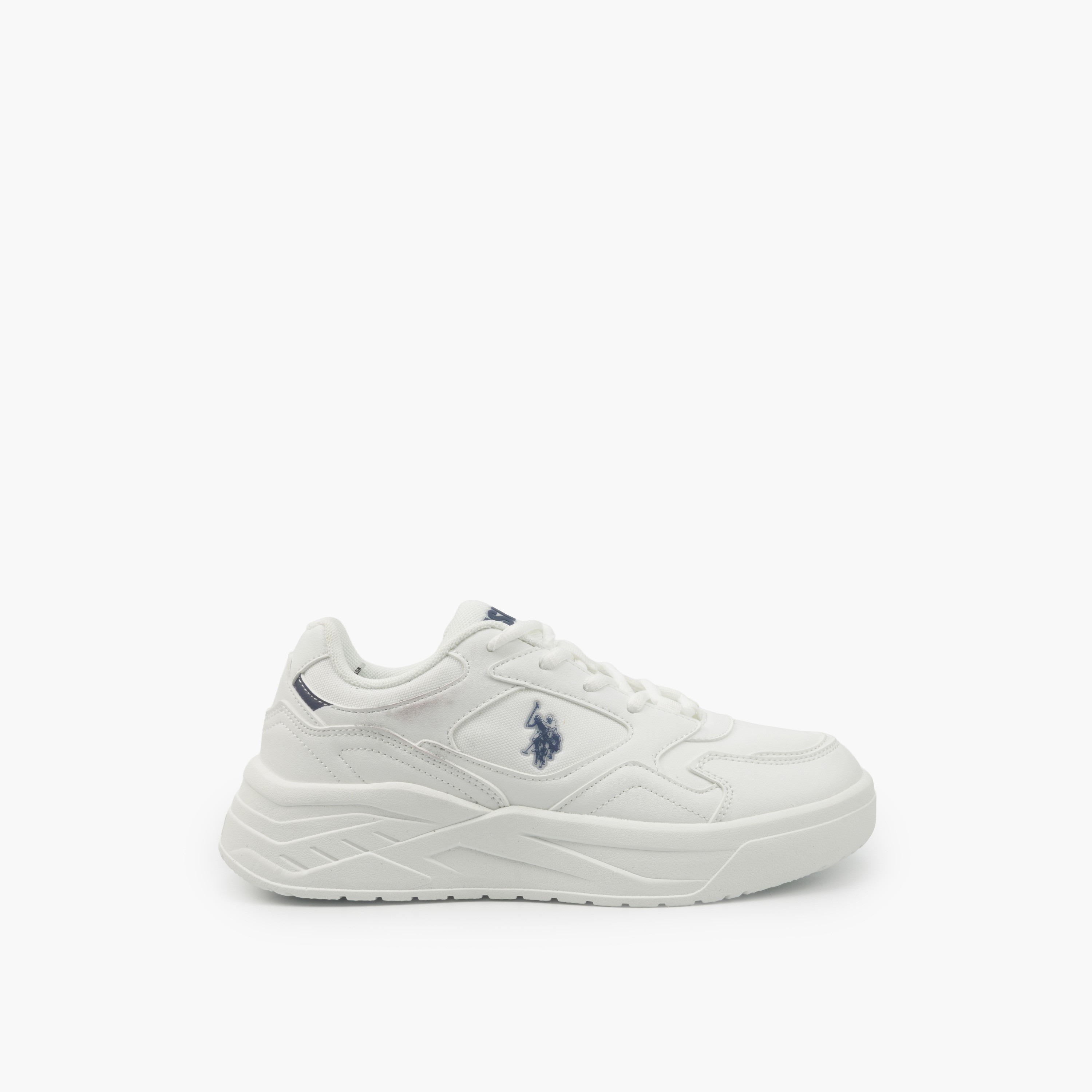 U.S. Polo Assn Women Lace-Up Ankle Sneakers-women-shoes-sneakers-image-2