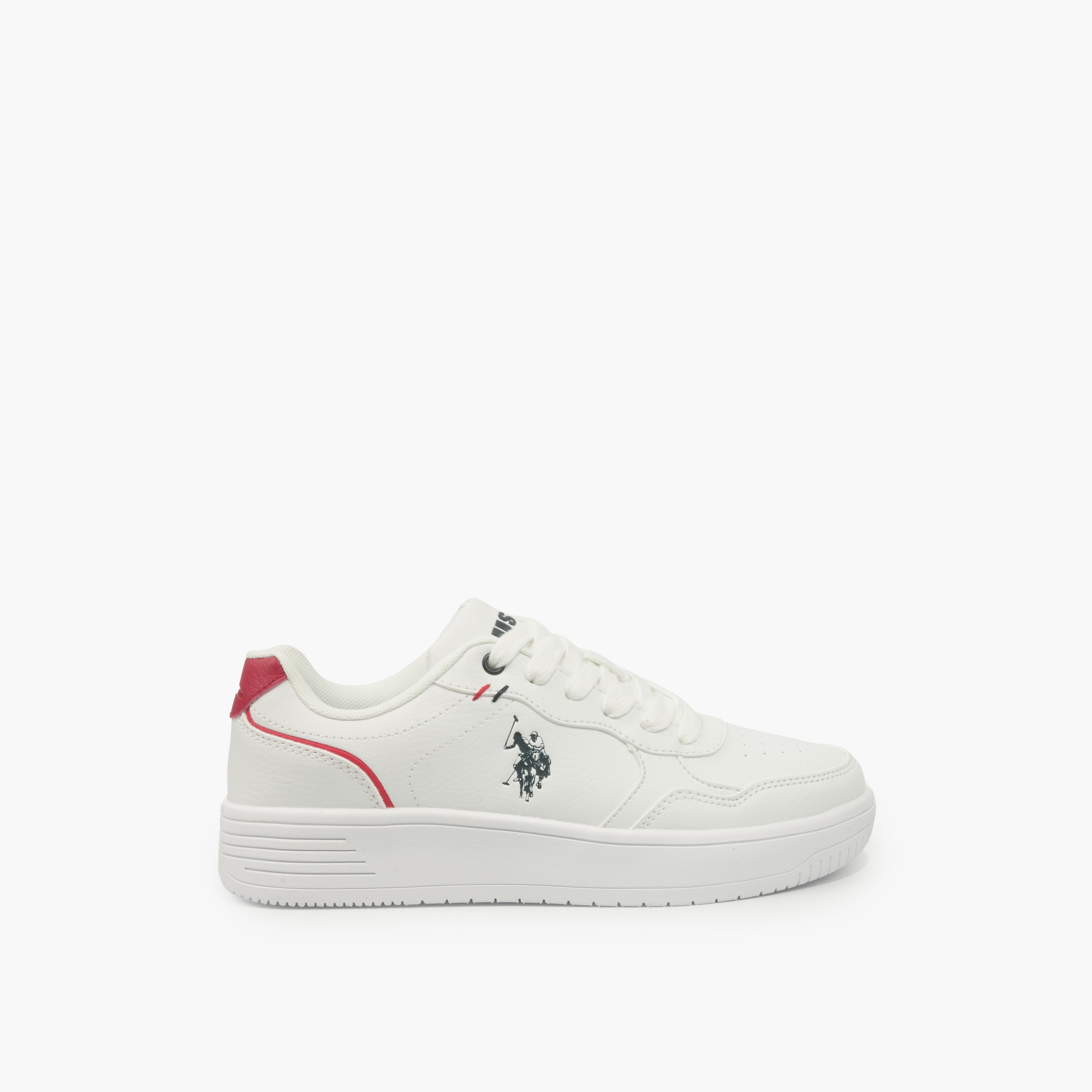 U.S. Polo Assn Women Lace-Up Ankle Sneakers-women-shoes-sneakers-image-2