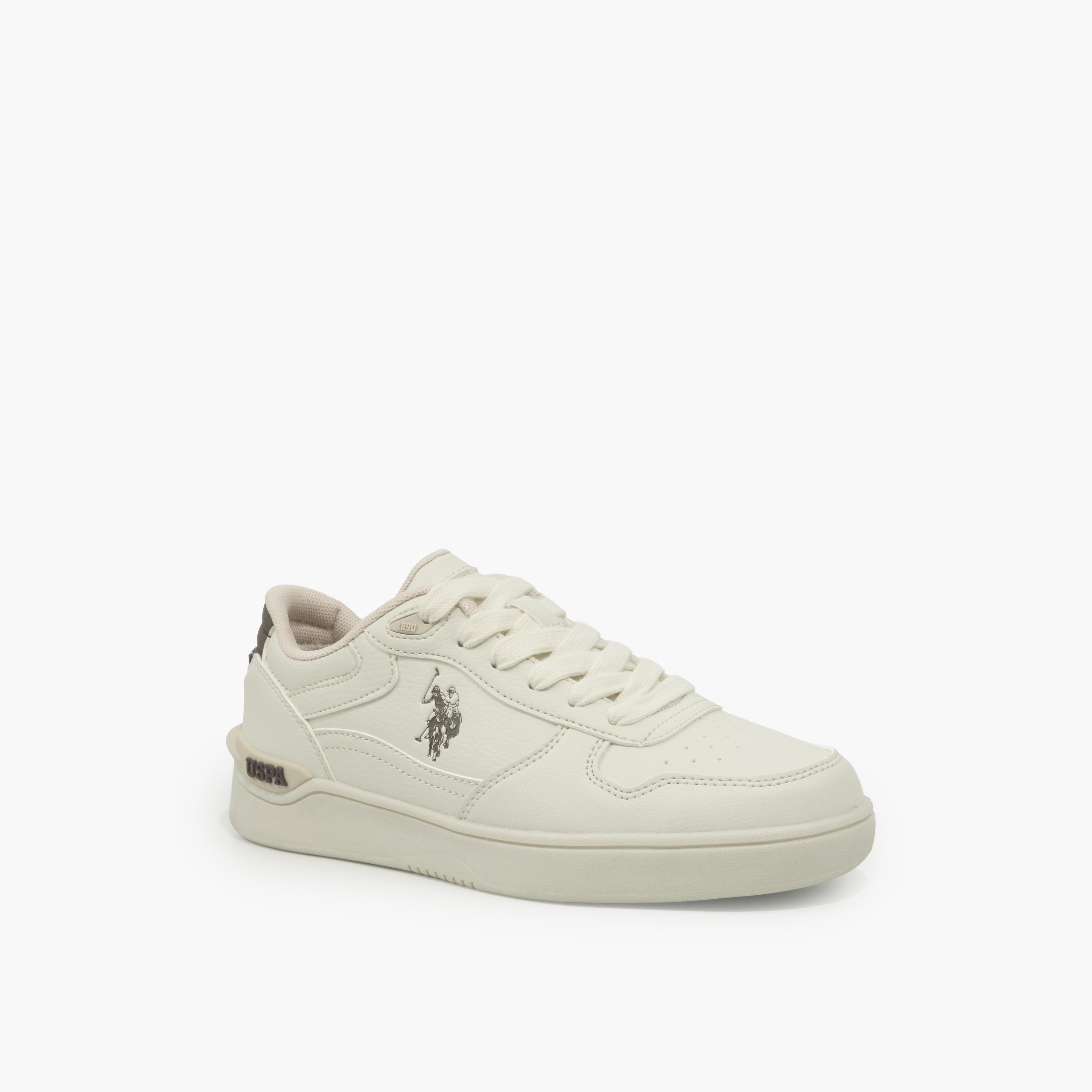 U.S. Polo Assn Women Lace-Up Ankle Sneakers-women-shoes-sneakers-image-1