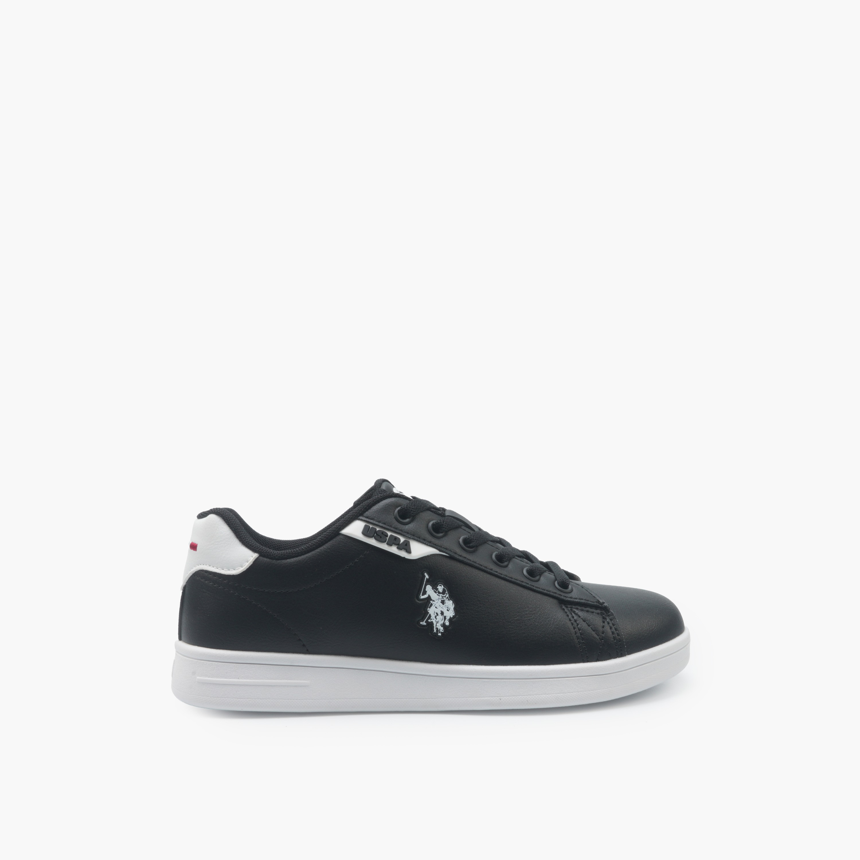 حذاء سنيكرز للكاحل بطبعات شعار ورباط إغلاق للنساء من يو إس بولو أسن-women-shoes-sneakers-image-2