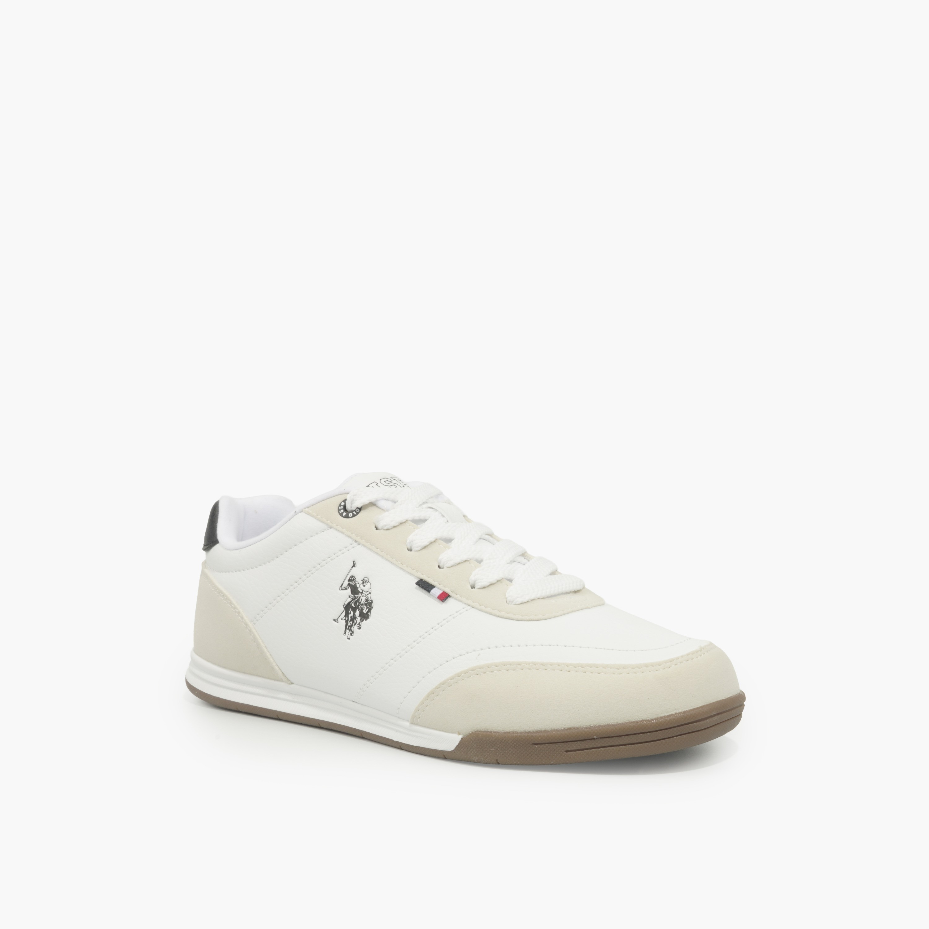 U.S. Polo Assn Women Lace-Up Ankle Sneakers-women-shoes-sneakers-image-1