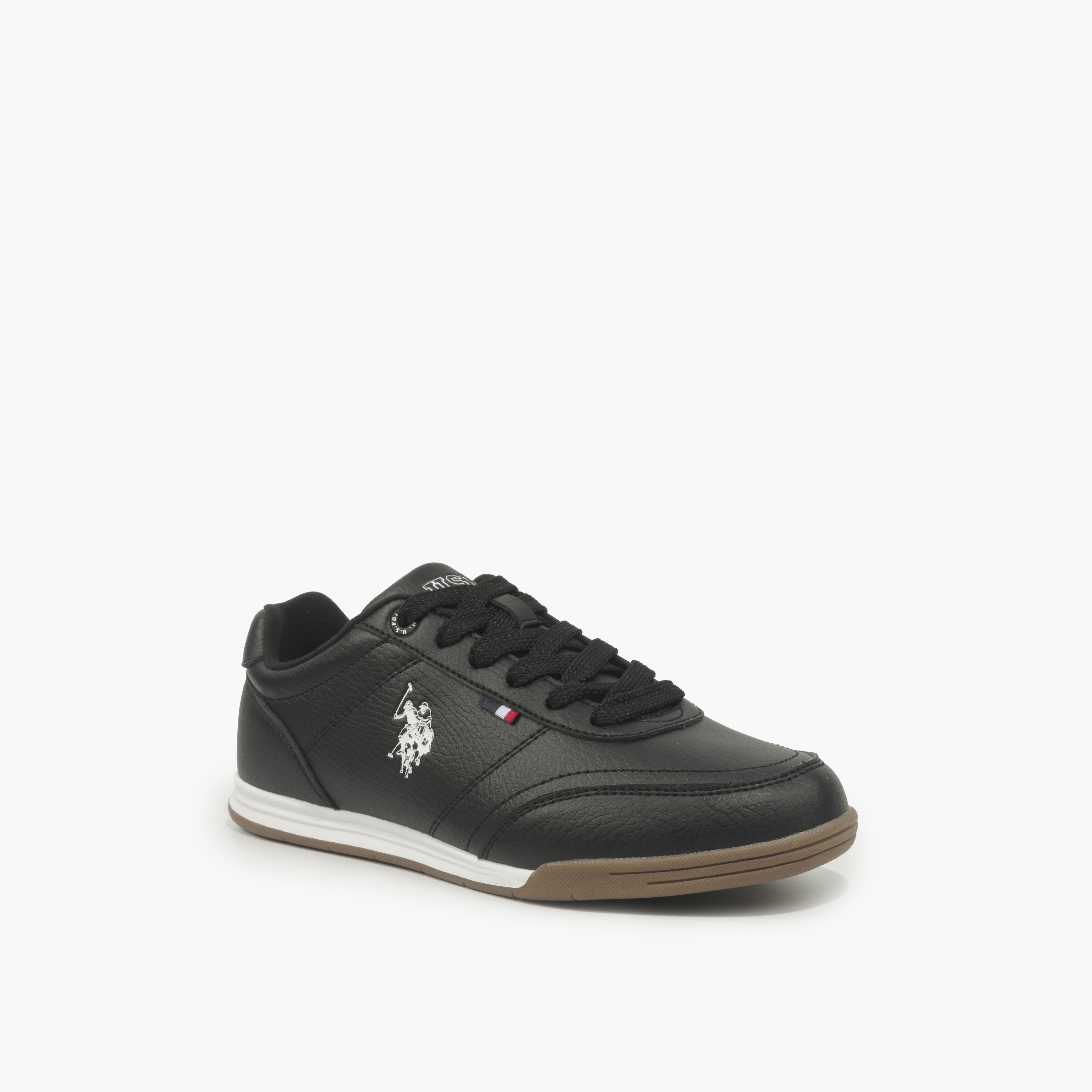 U.S. Polo Assn Women Lace-Up Ankle Sneakers-women-shoes-sneakers-image-1