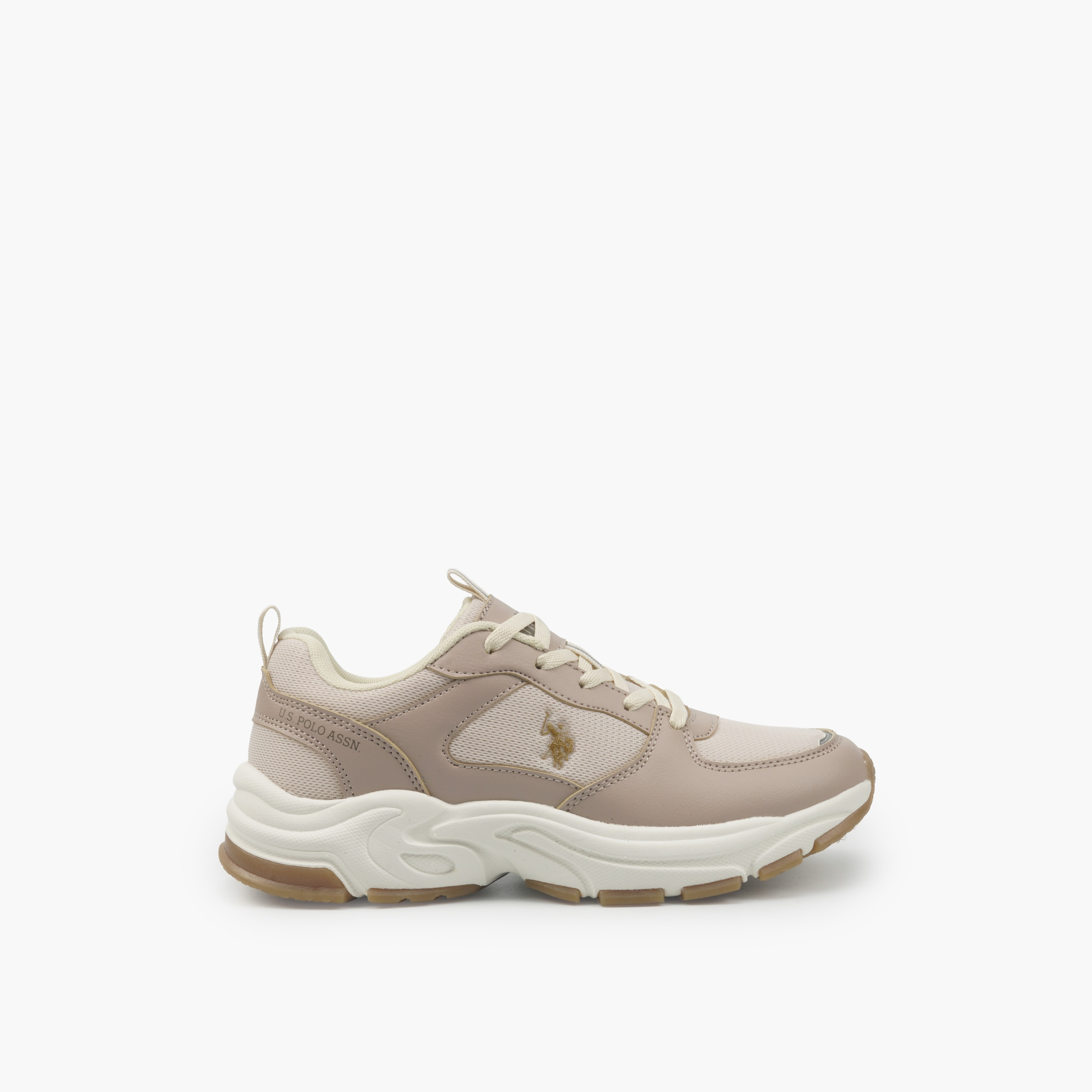 U.S. Polo Assn Women Logo Lace-Up Ankle Sneakers-women-shoes-sneakers-image-2