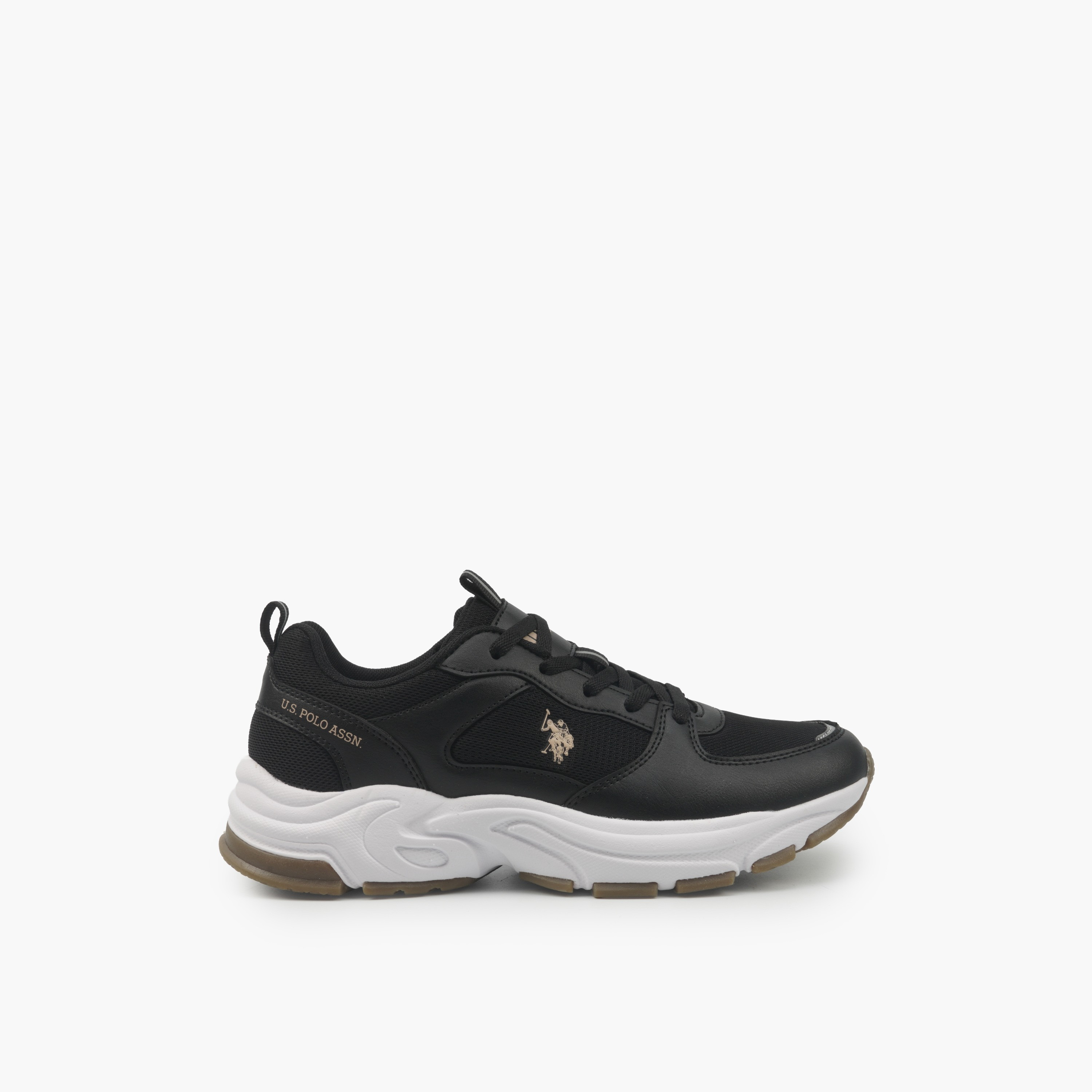 حذاء سنيكرز للكاحل بطبعات شعار ورباط إغلاق للنساء من يو إس بولو أسن-women-shoes-sneakers-image-2