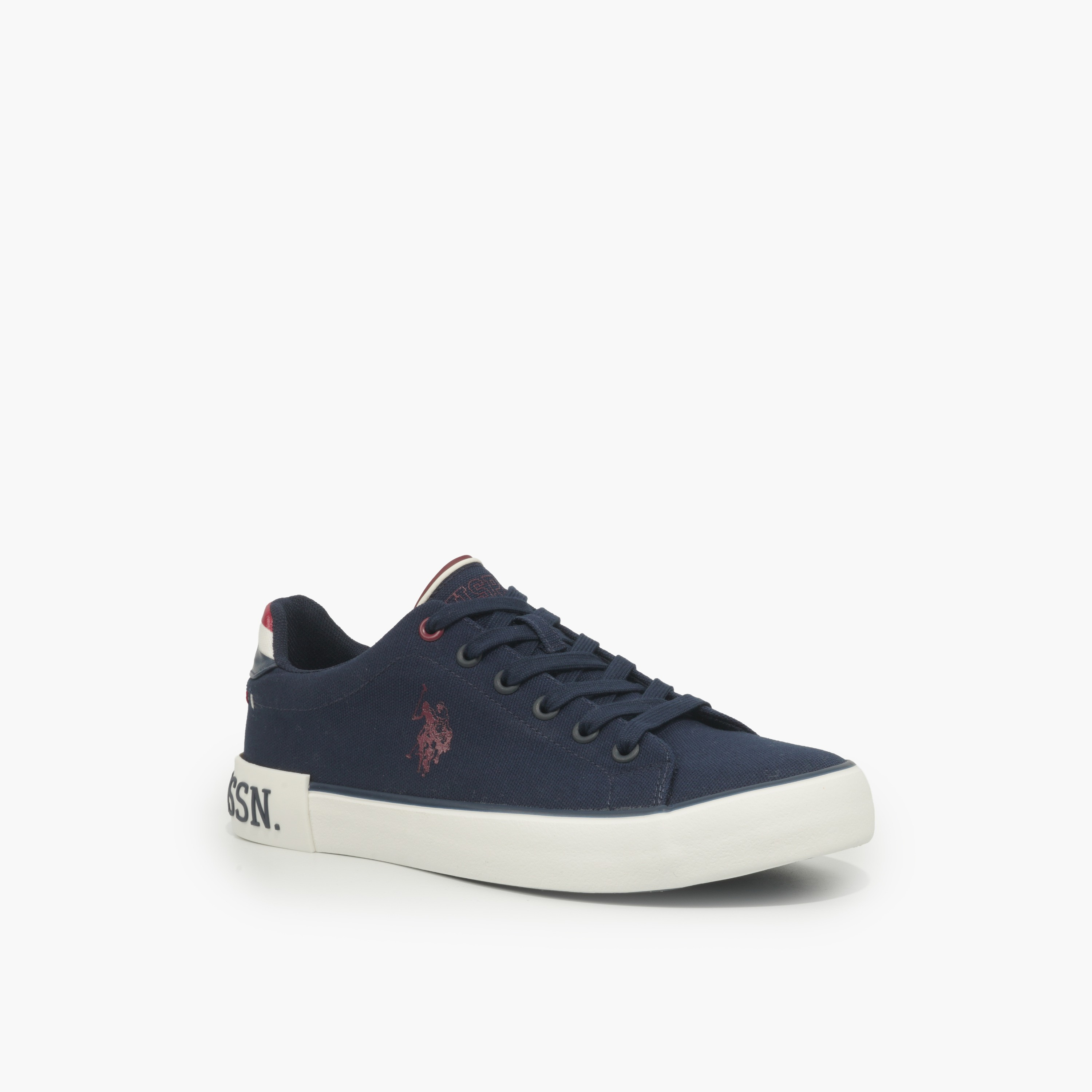 حذاء سنيكرز للكاحل برباط إغلاق للرجال من يو إس بولو أسن-men-shoes-sneakers-image-1
