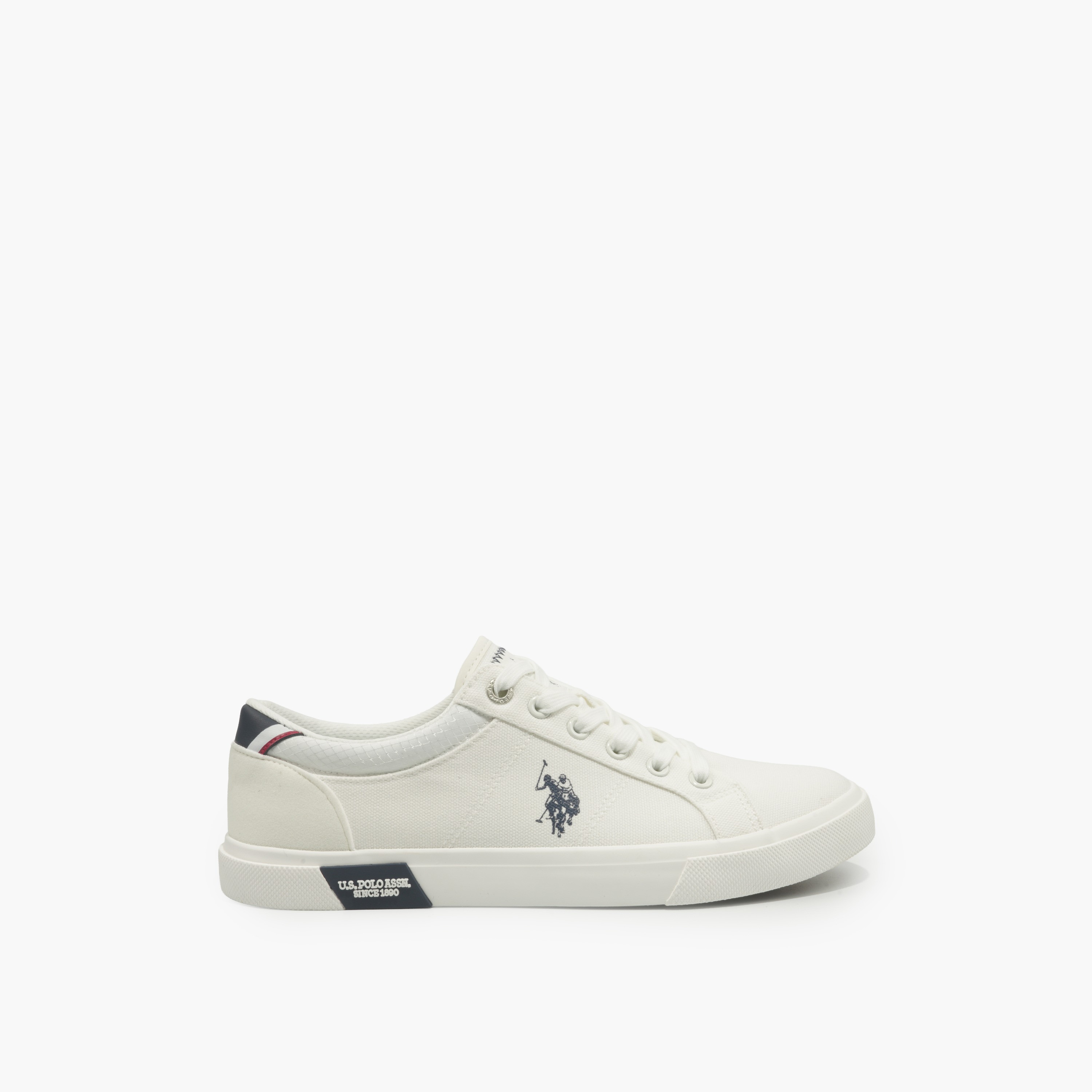 حذاء سنيكرز للكاحل بطبعات شعار ورباط إغلاق للرجال من يو إس بولو أسن-men-shoes-sneakers-image-2