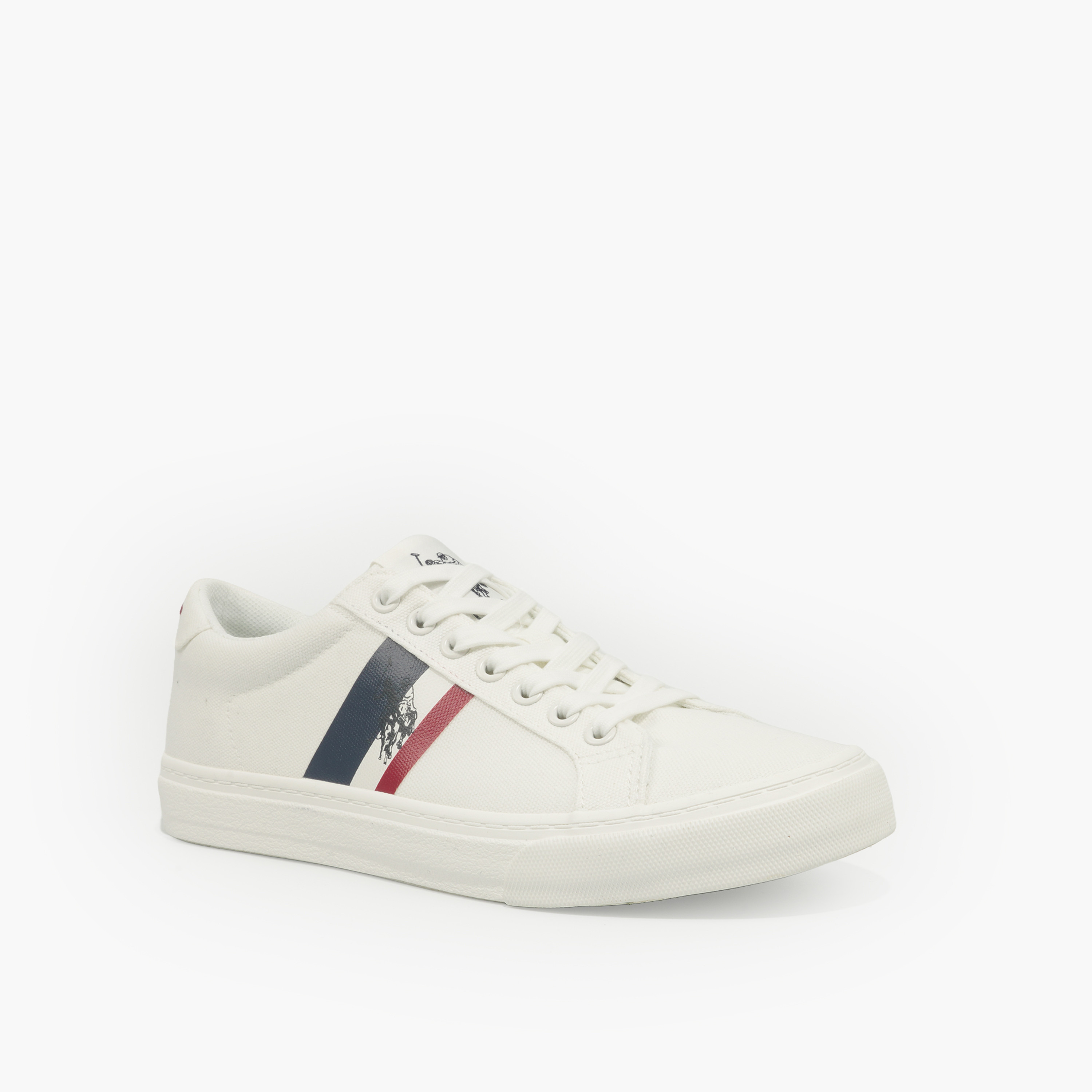 U.S. Polo Assn Men Logo Embroidery Lace-Up Ankle Sneakers-men-shoes-sneakers-image-2