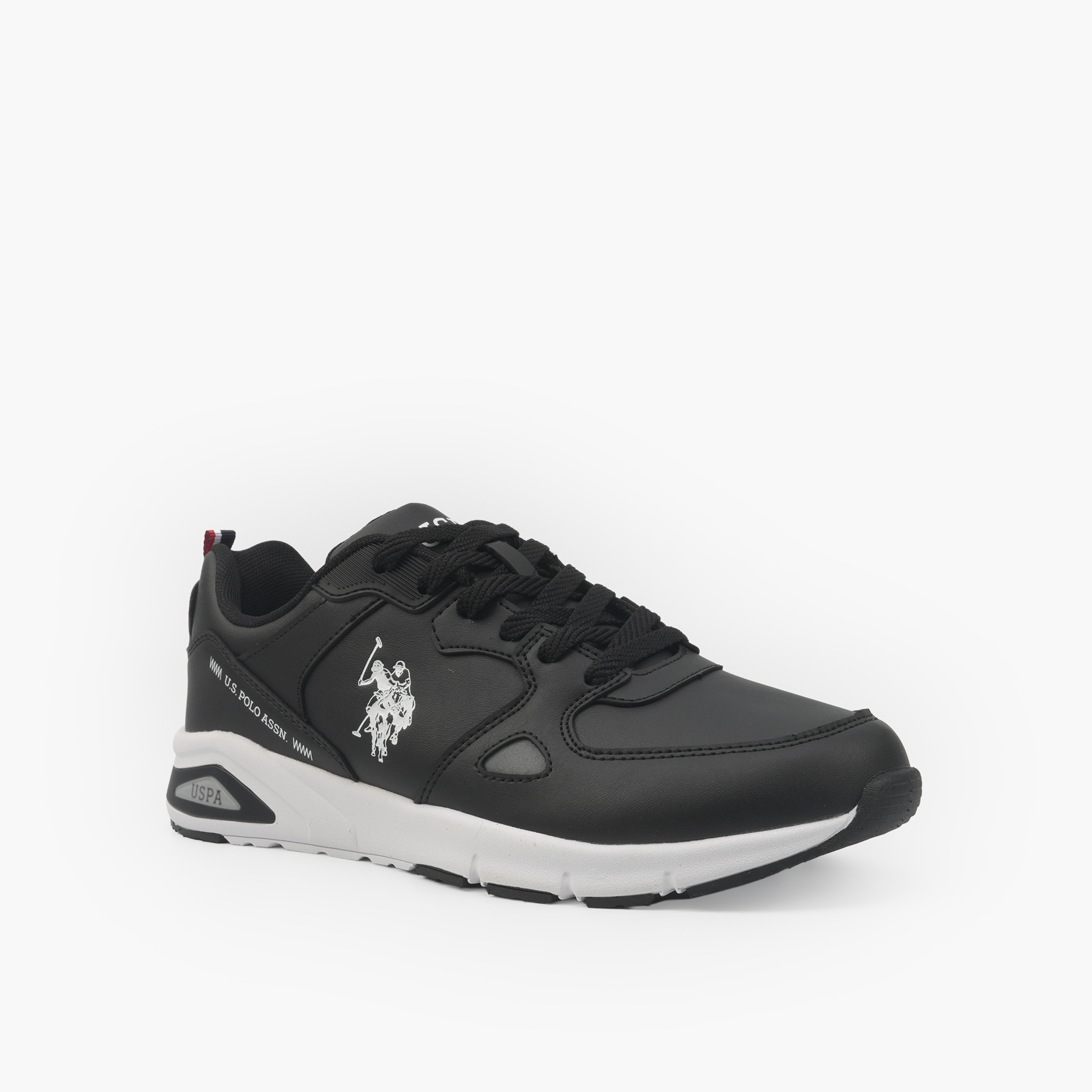 US POLO Men Logo Lace-Up Ankle Sneakers-men-shoes-sneakers-image-2
