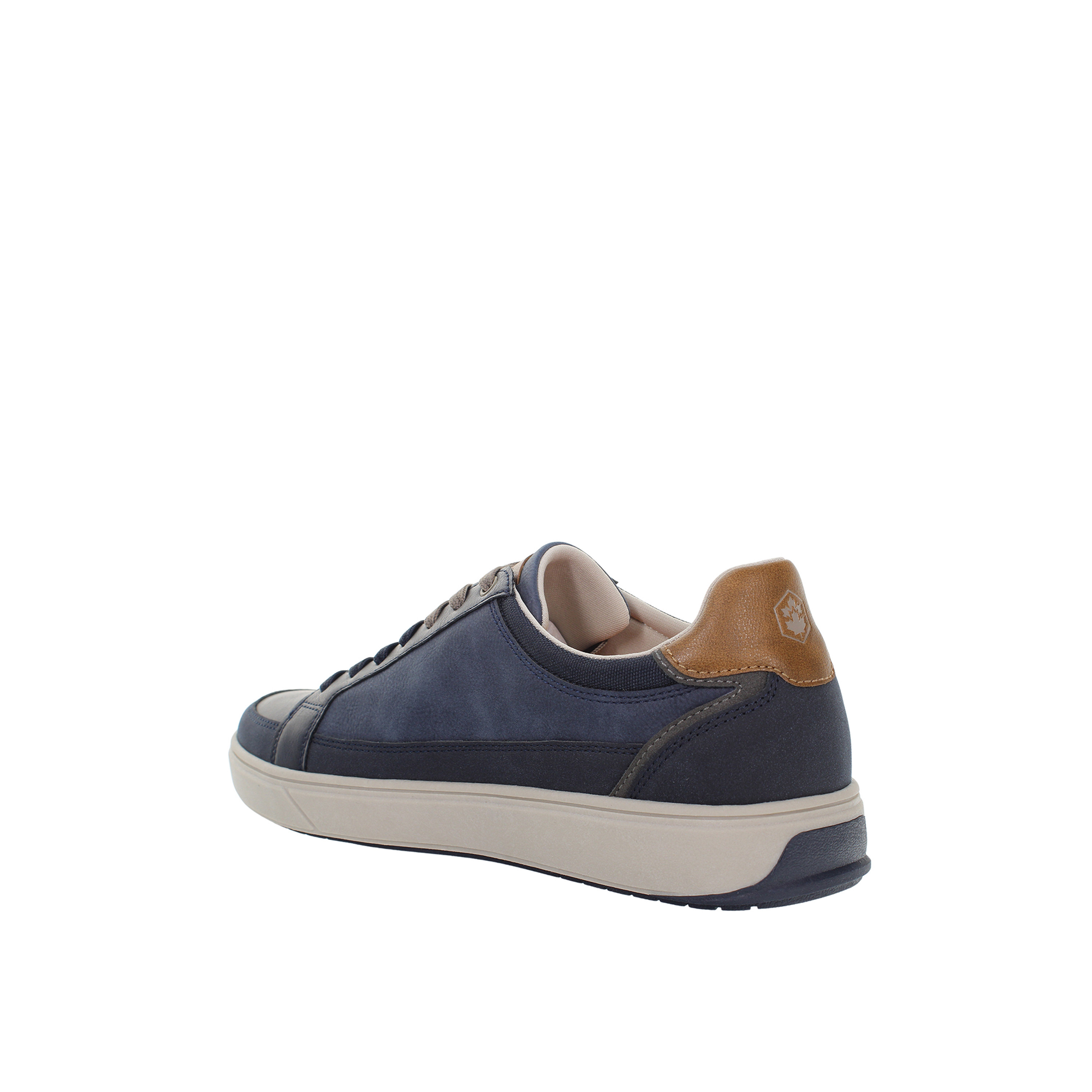 Lumberjack Men MARVIN Panelled Lace-Up Sneakers-men-shoes-sneakers-image-3